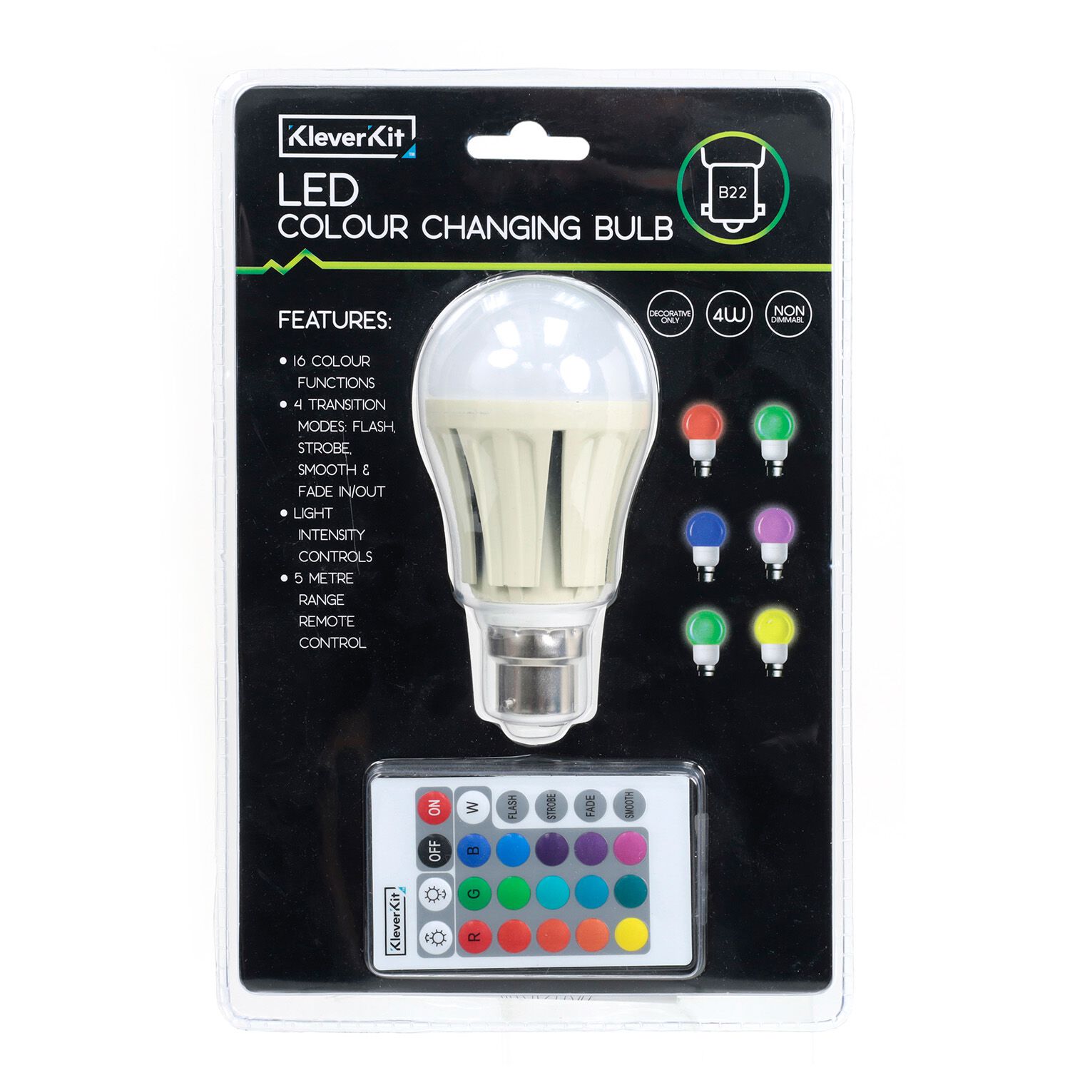 Kleverkit Colour Changing Bulb