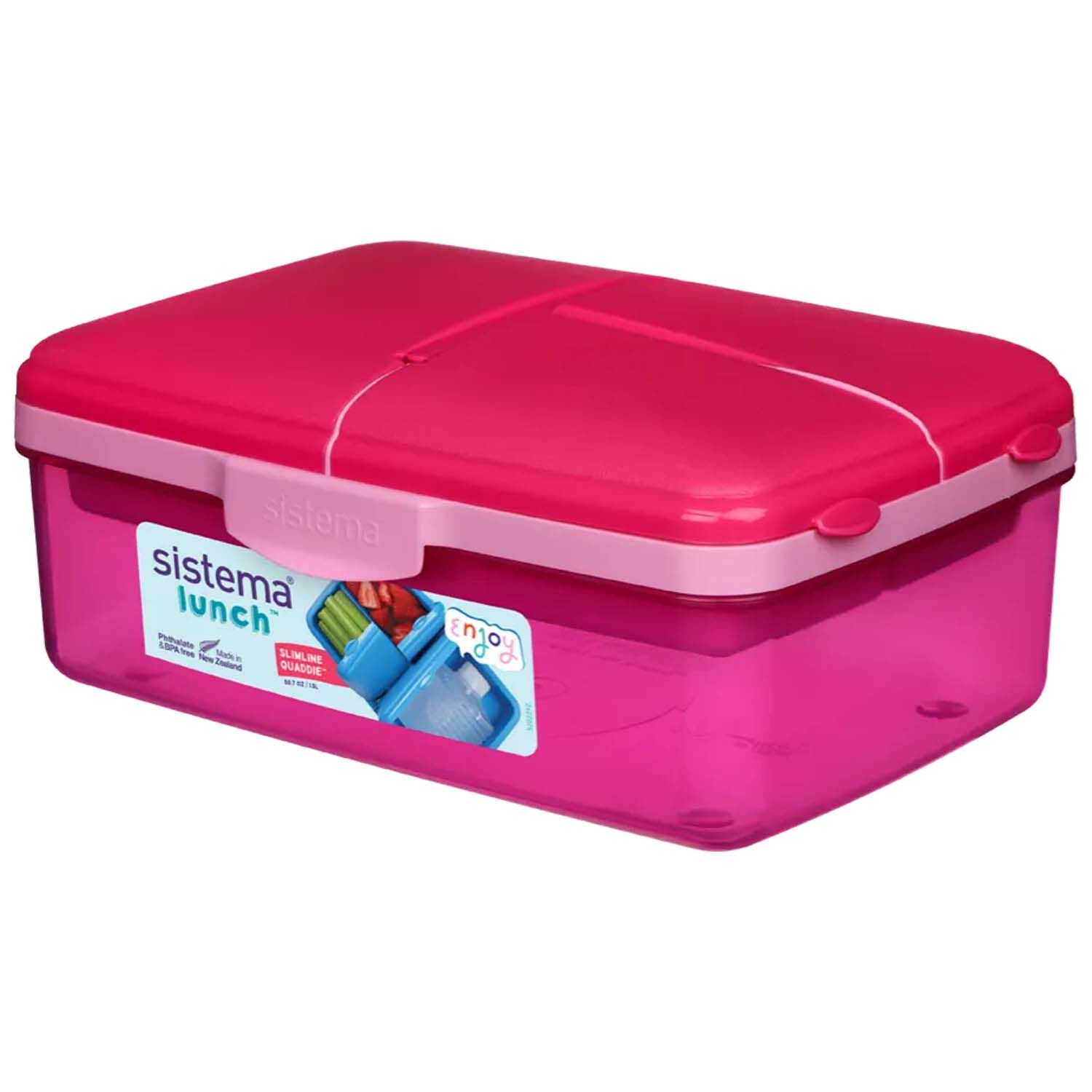 Klip It Airtight Lunch Box with Bottle