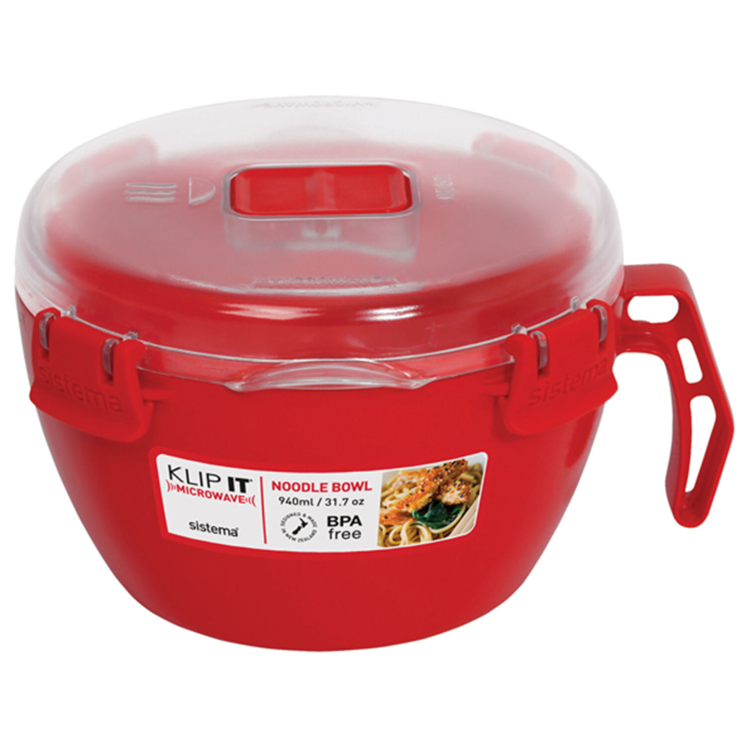 Klip It Microwave Noodle Bowl