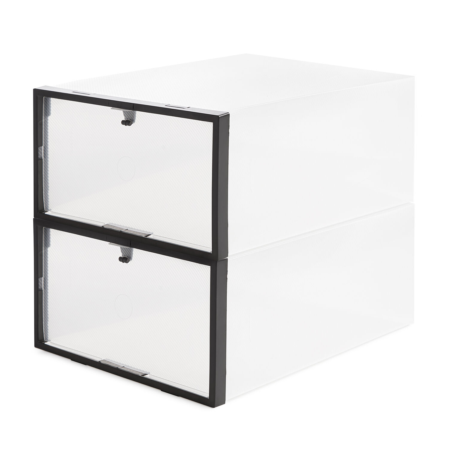 Lady's Shoe Box 2 Pack Black