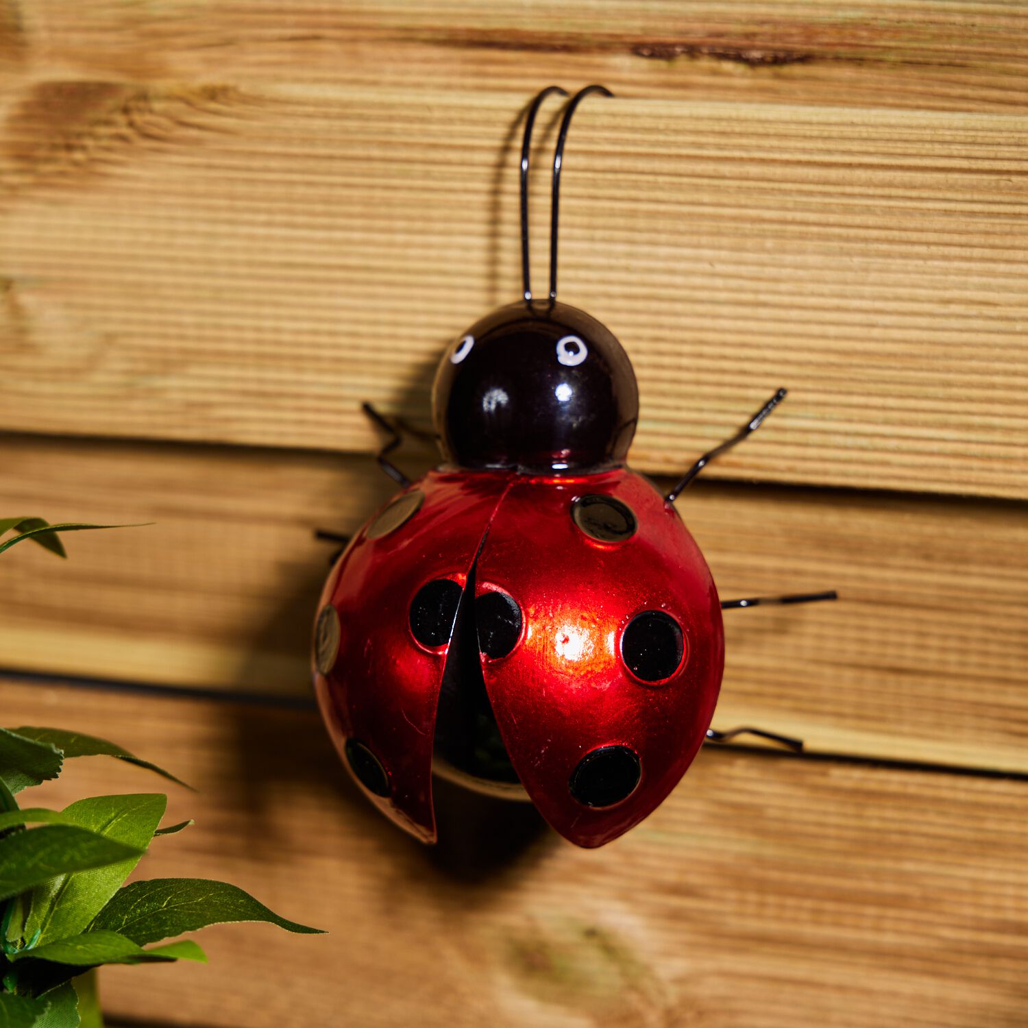Ladybird Plant Pot Decoration
