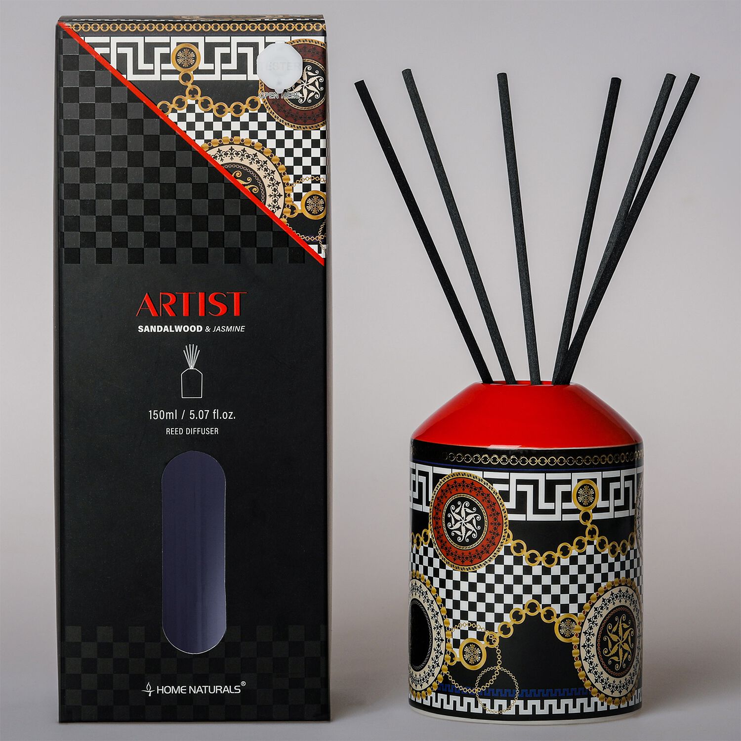 Larchmere Sandalwood & Jasmine 150ml Reed Diffuser