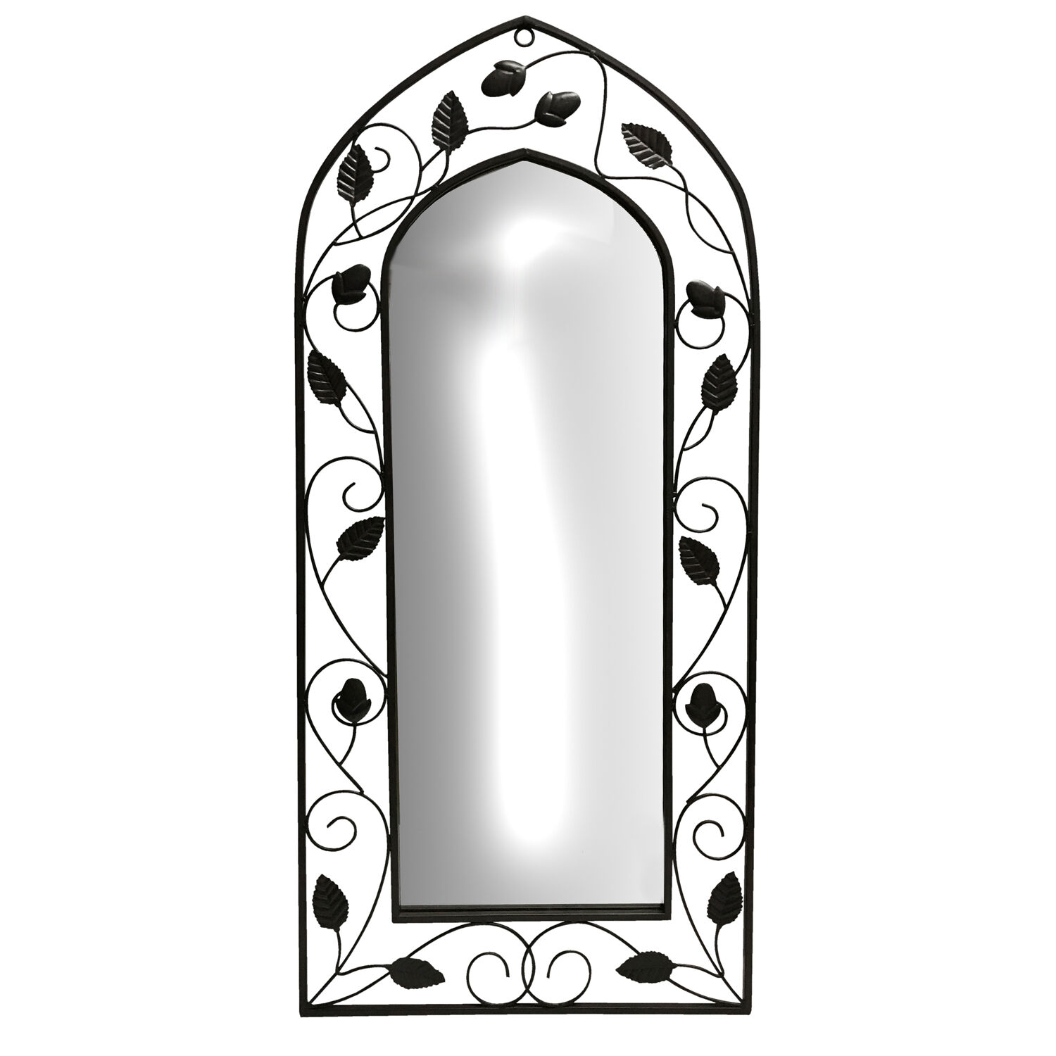 Leaf Frame Outdoor Garden Mirror