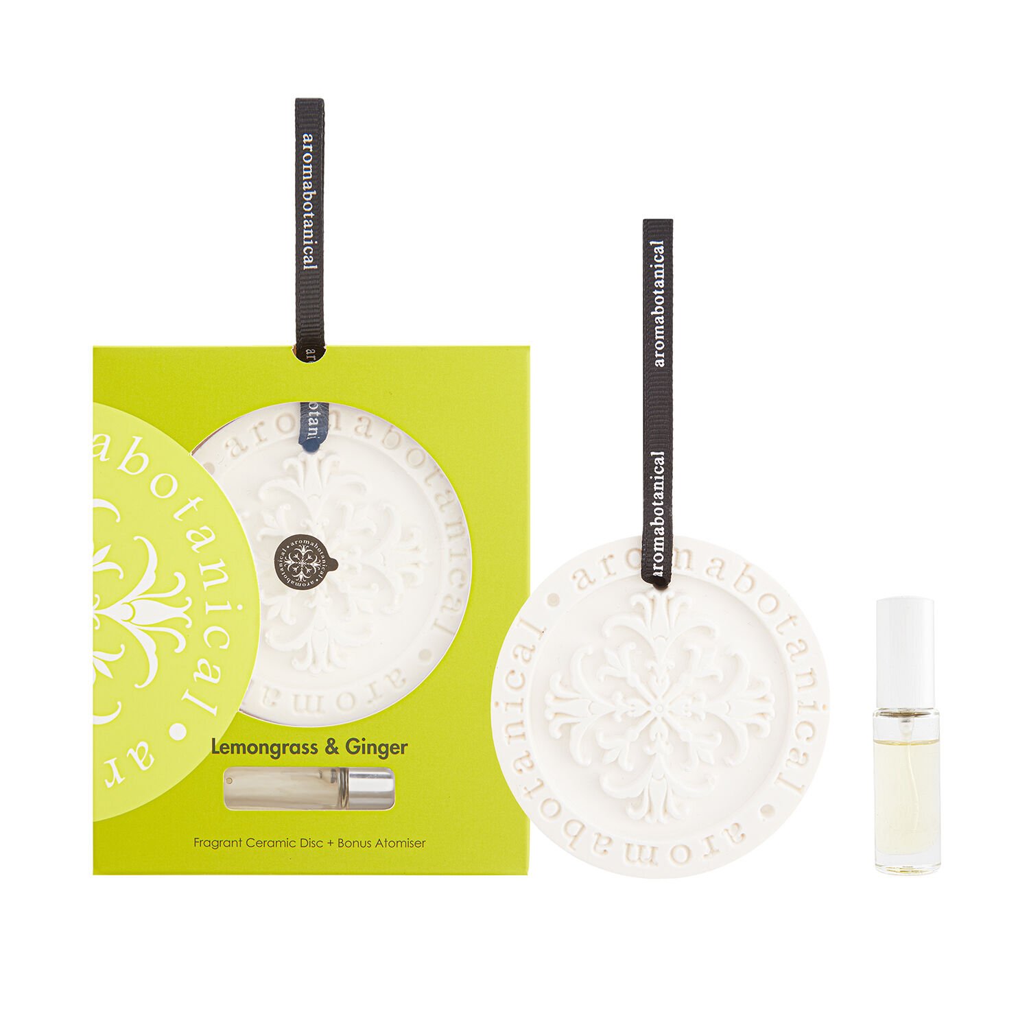 Lemongrass & Ginger Fragrant Ceramic Disc