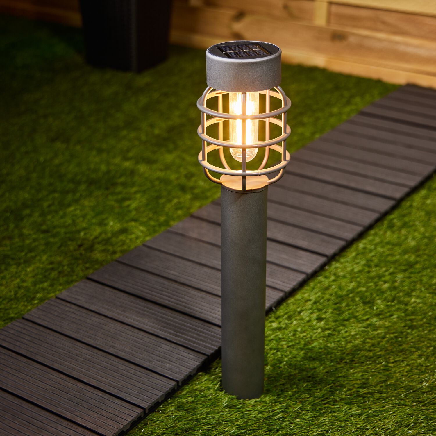 Lille Solar Bollard Post Light