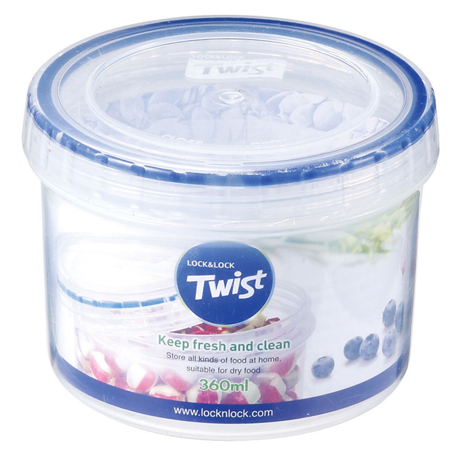 Lock & Lock Twist Round Container 360ml