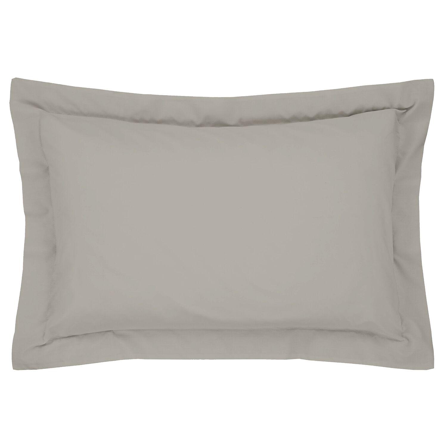 Nicole Day Percale Oxford Pillowcase Pair - Grey