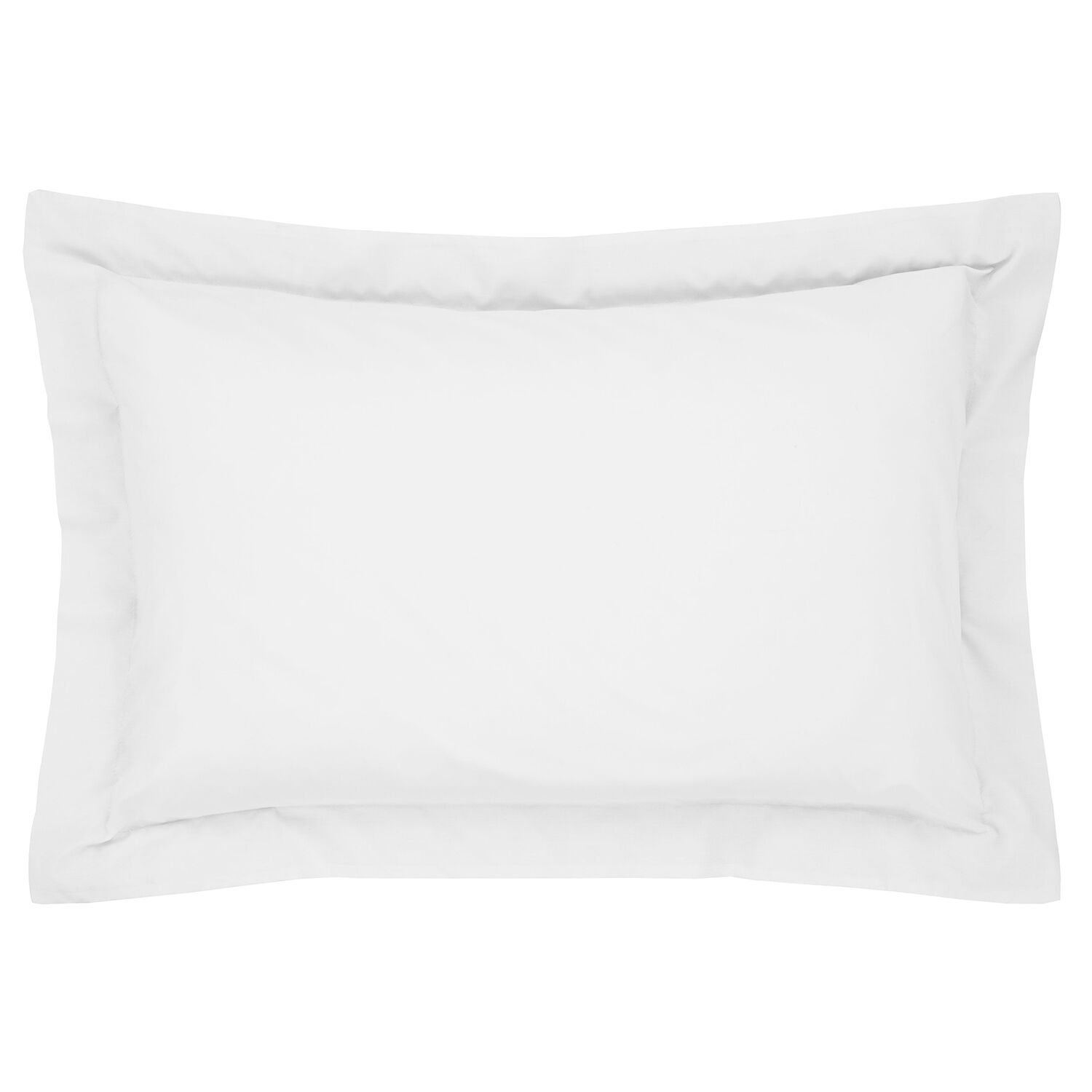 Nicole Day Percale Oxford Pillowcase Pair - White