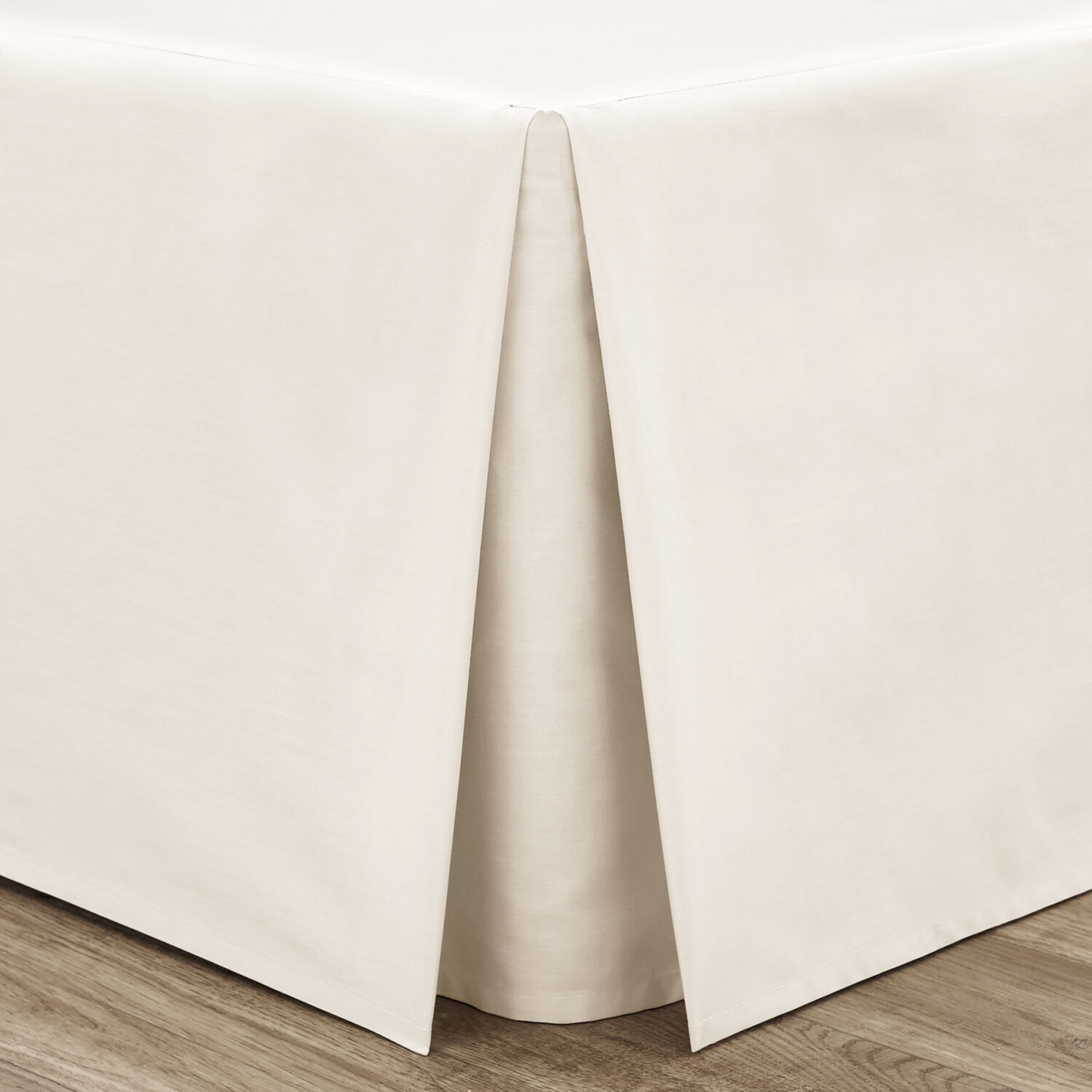 SINGLE PLATFORM VALANCE Luxury Percale Cream 2I