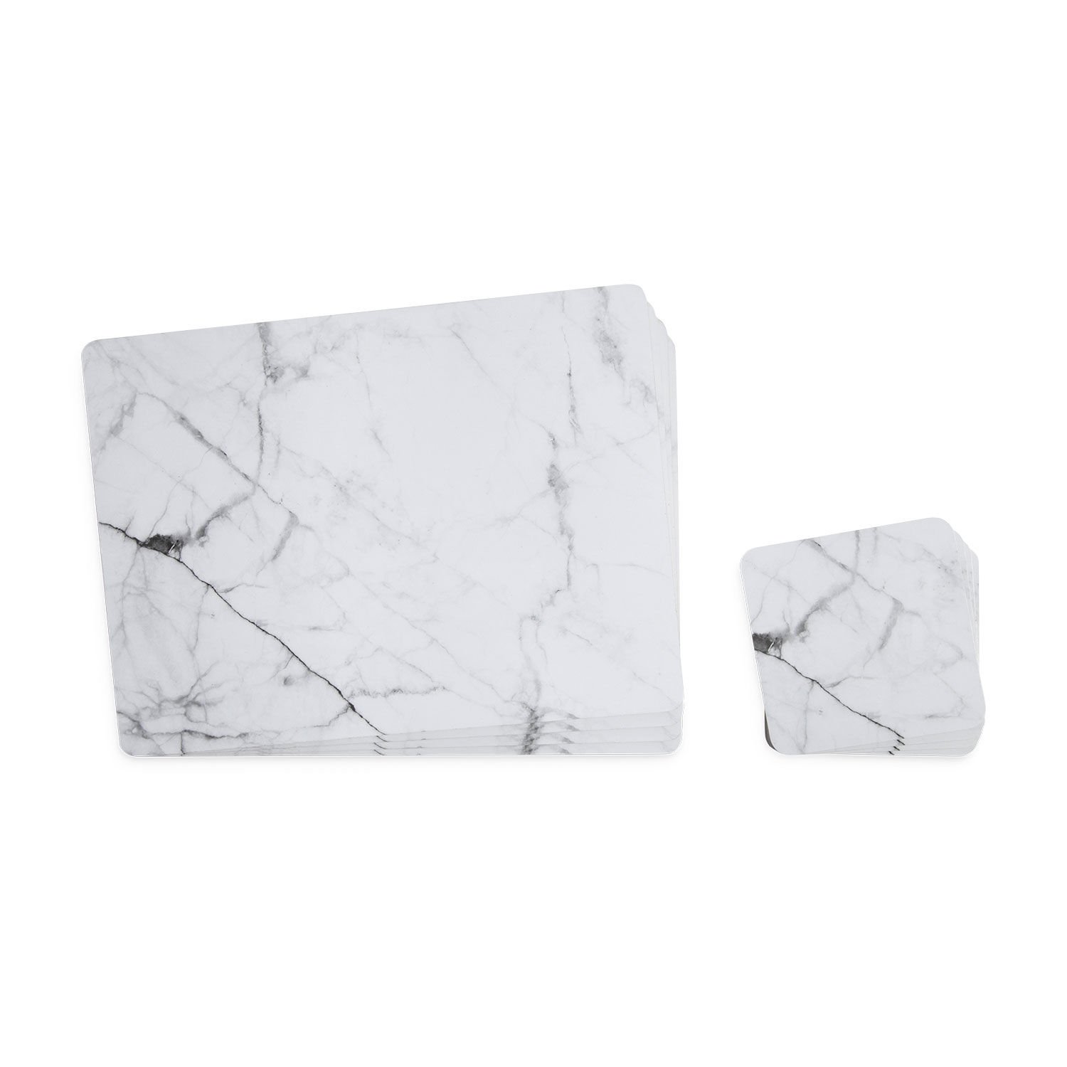 Marble Mats & Coasters 4 Pack