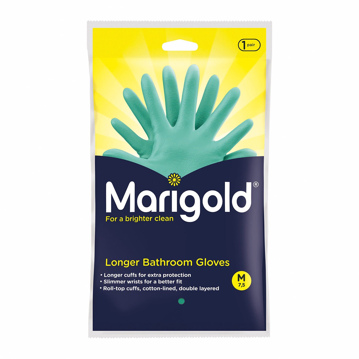 Marigold Bathroom Gloves Medium