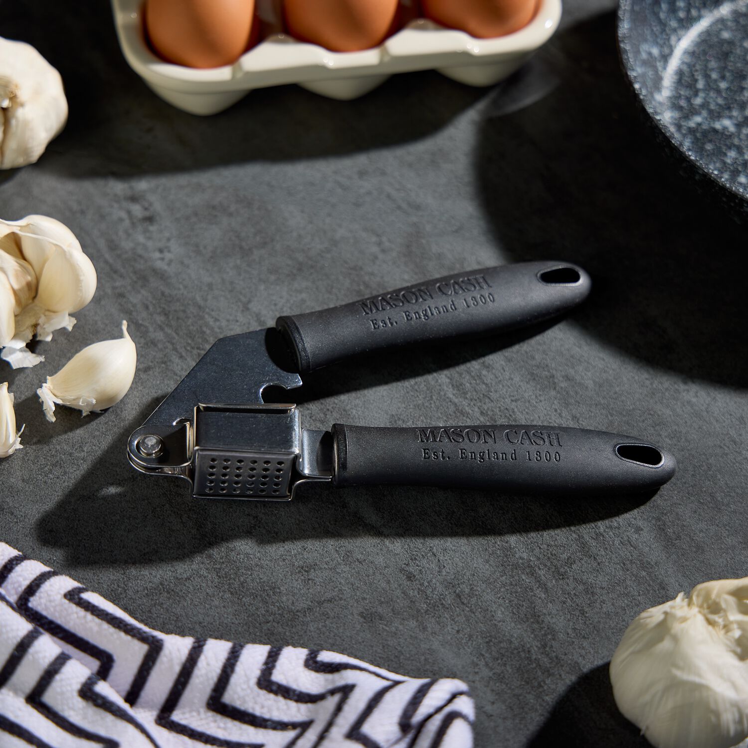 Mason Cash Essentials Stainless Steel Garlic Press