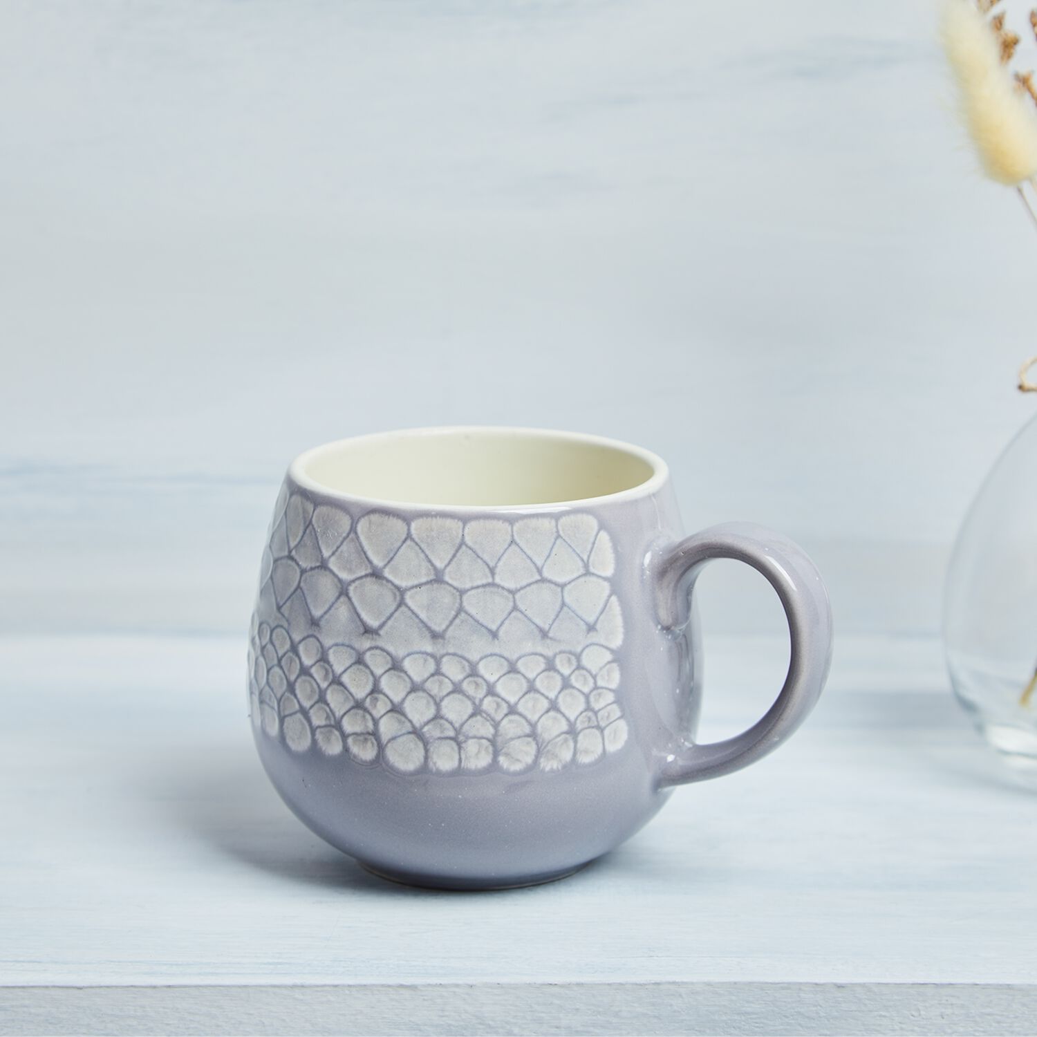 Mason Cash Impressions Grey Mug