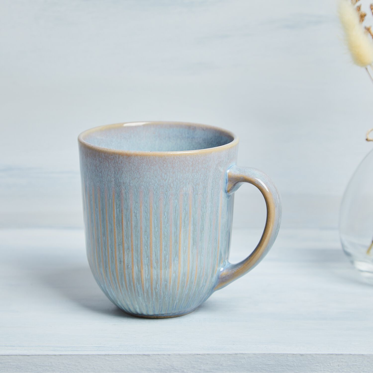 Mason Cash Reactive Linear Grey Mug