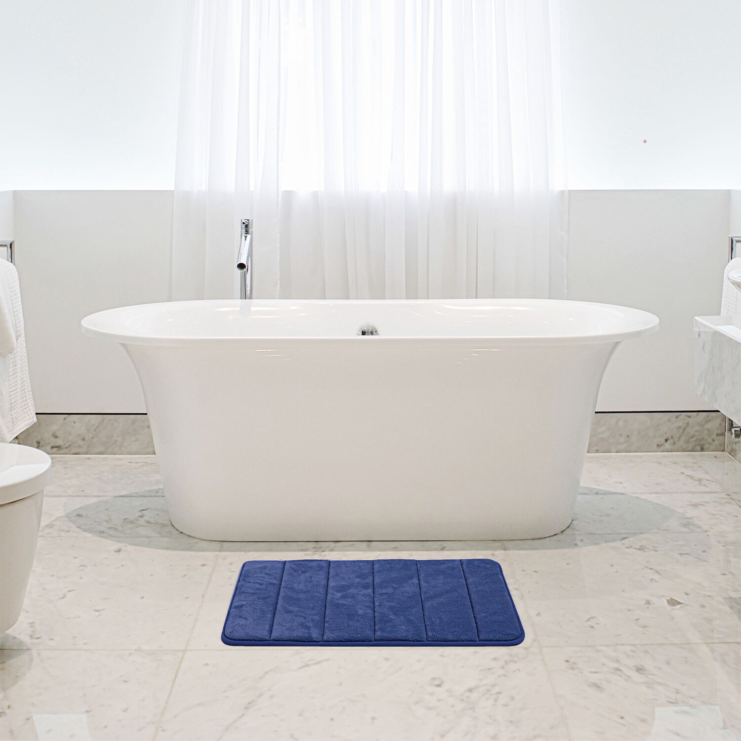 MEMORY FOAM NAVY 40x60 Bath Mat