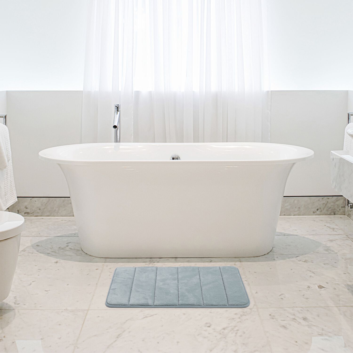 MEMORY FOAM DUCK EGG 40x60 Bath Mat