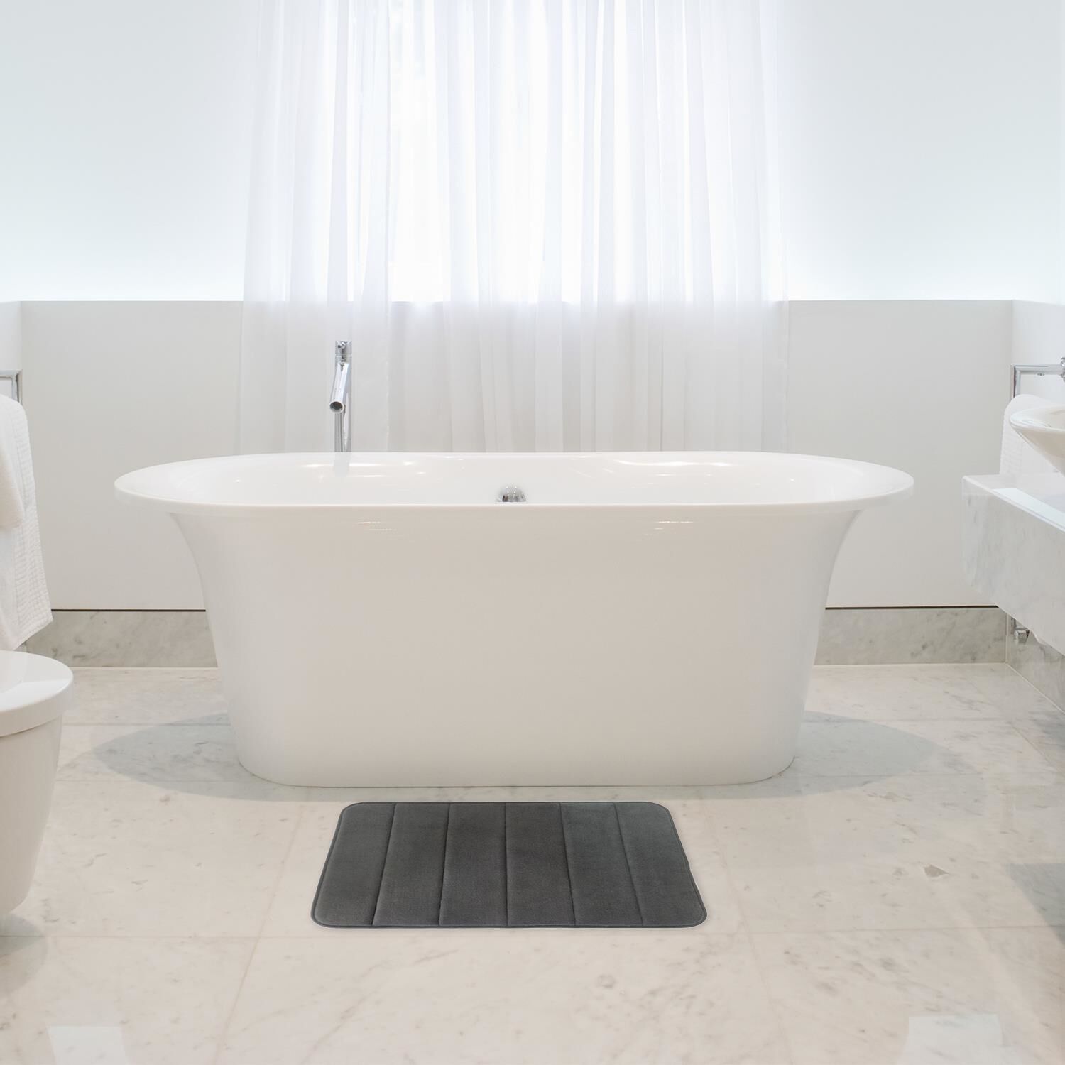 MEMORY FOAM STEEL 40x60 Bath Mat