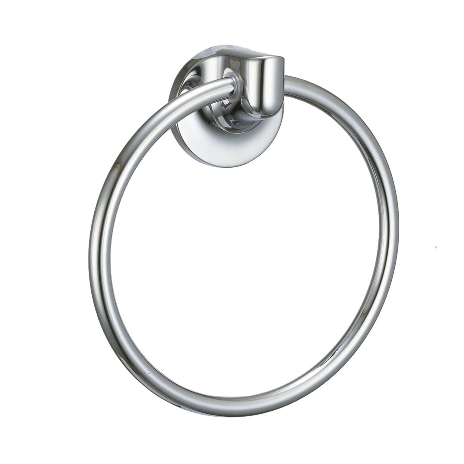 Milano Chrome Finished Towel Ring