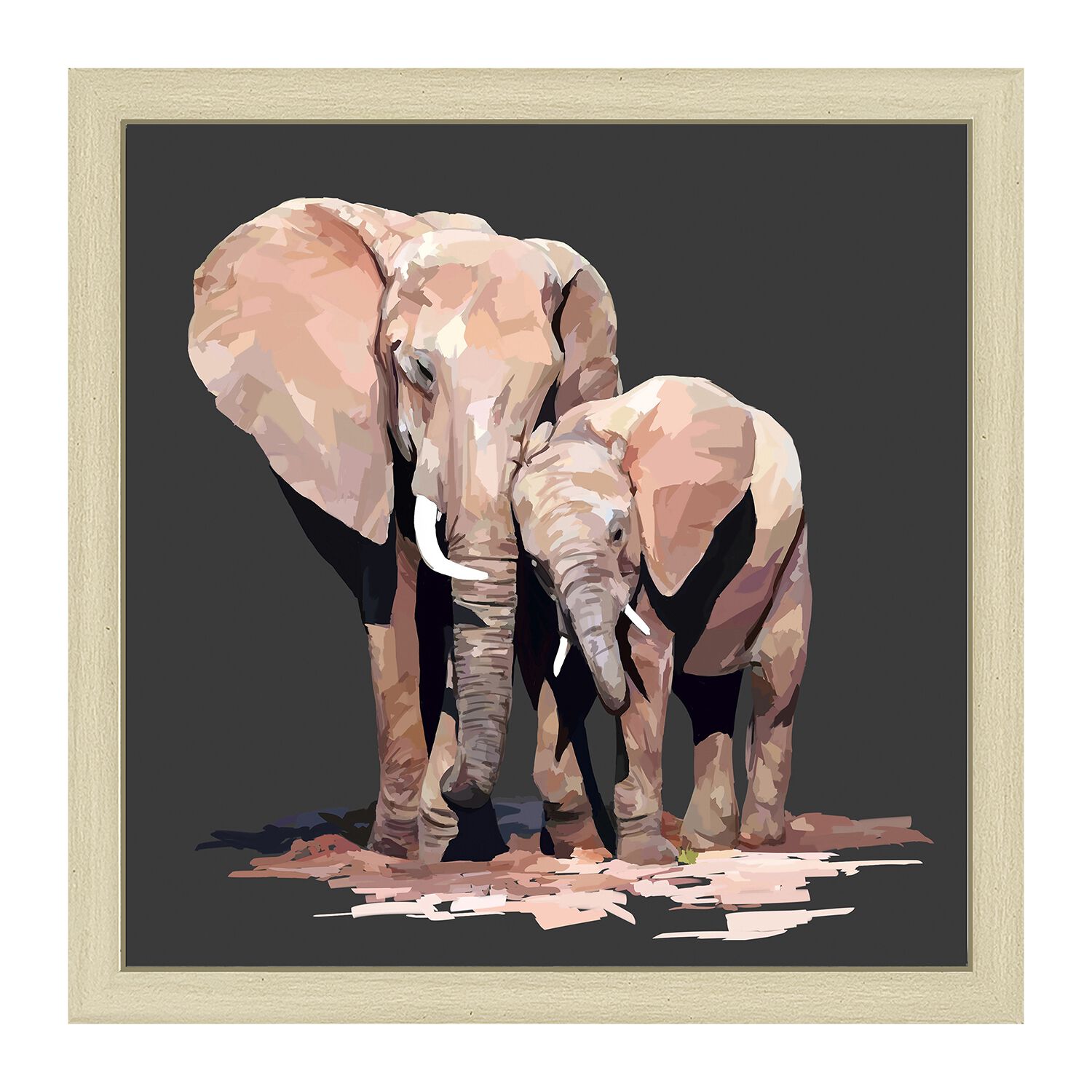 Momma & Baby Framed Print