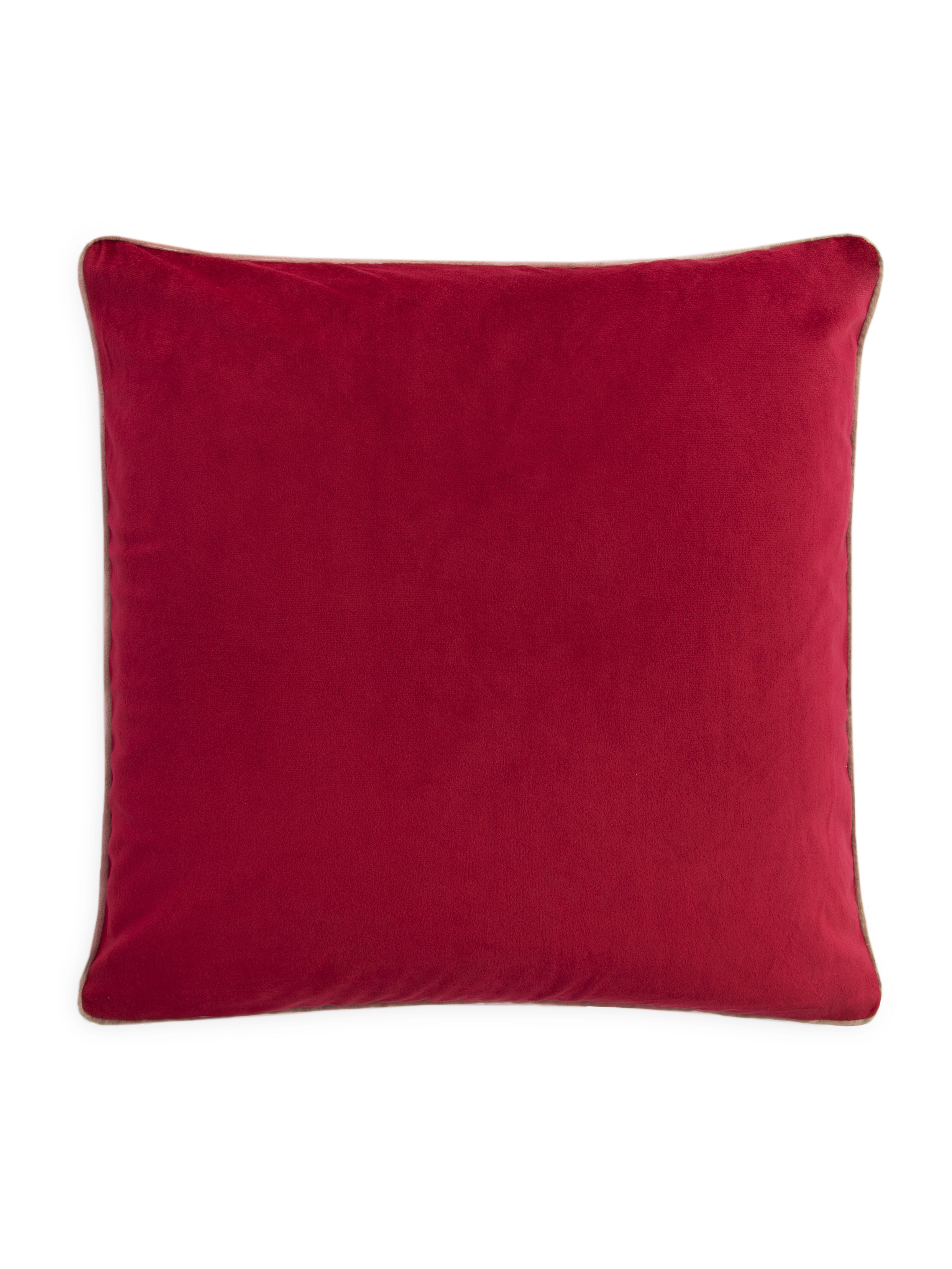 Naomi Cushion 45x45cm - Red