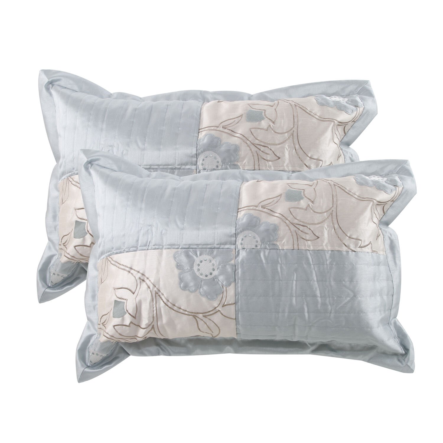 Nicole Day Alicia Duck Egg Pillowshams 50x75cm