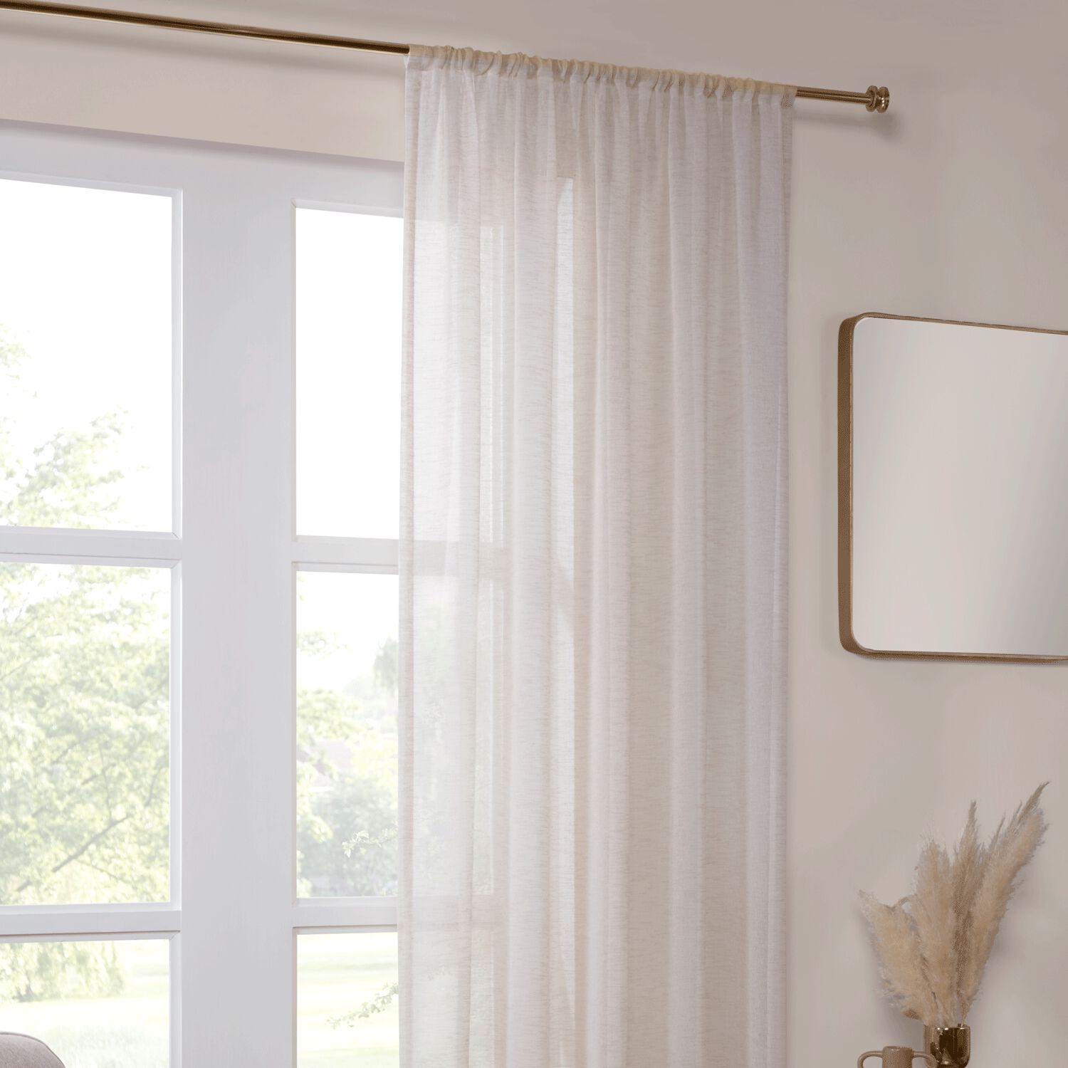 AYDA ECO Natural 140x122 Voile