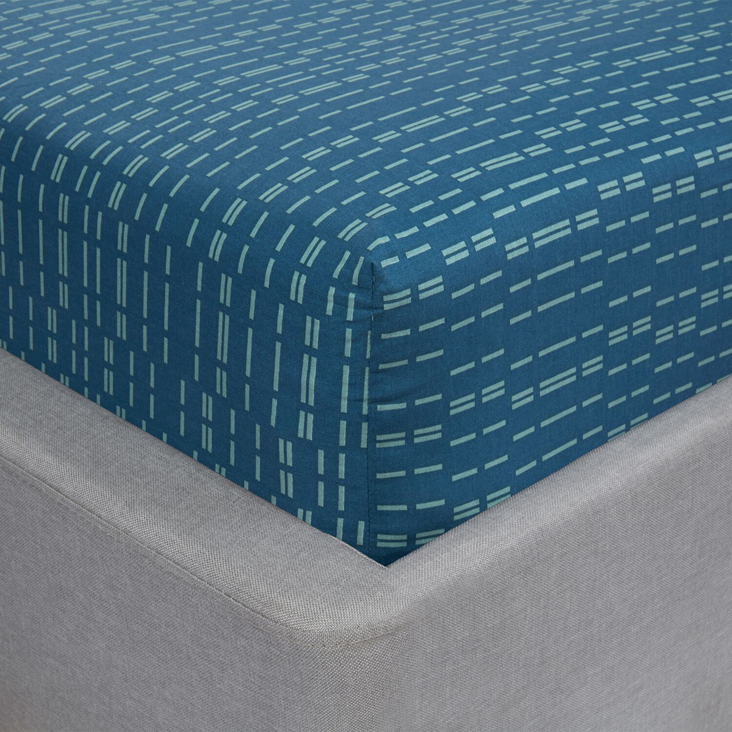 BROOK King Fitted Sheet