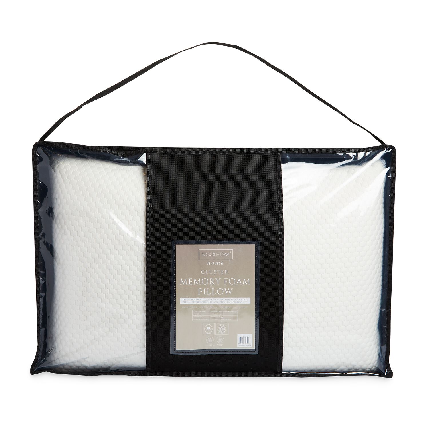 Nicole Day Cluster Memory Foam Pillow