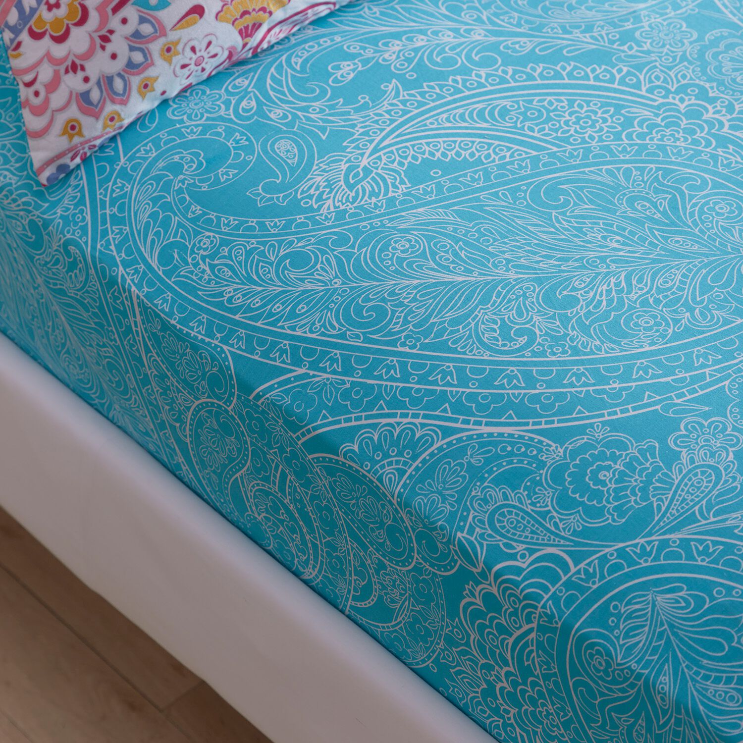 PAISLEE BRIGHTS Single Fitted Sheet