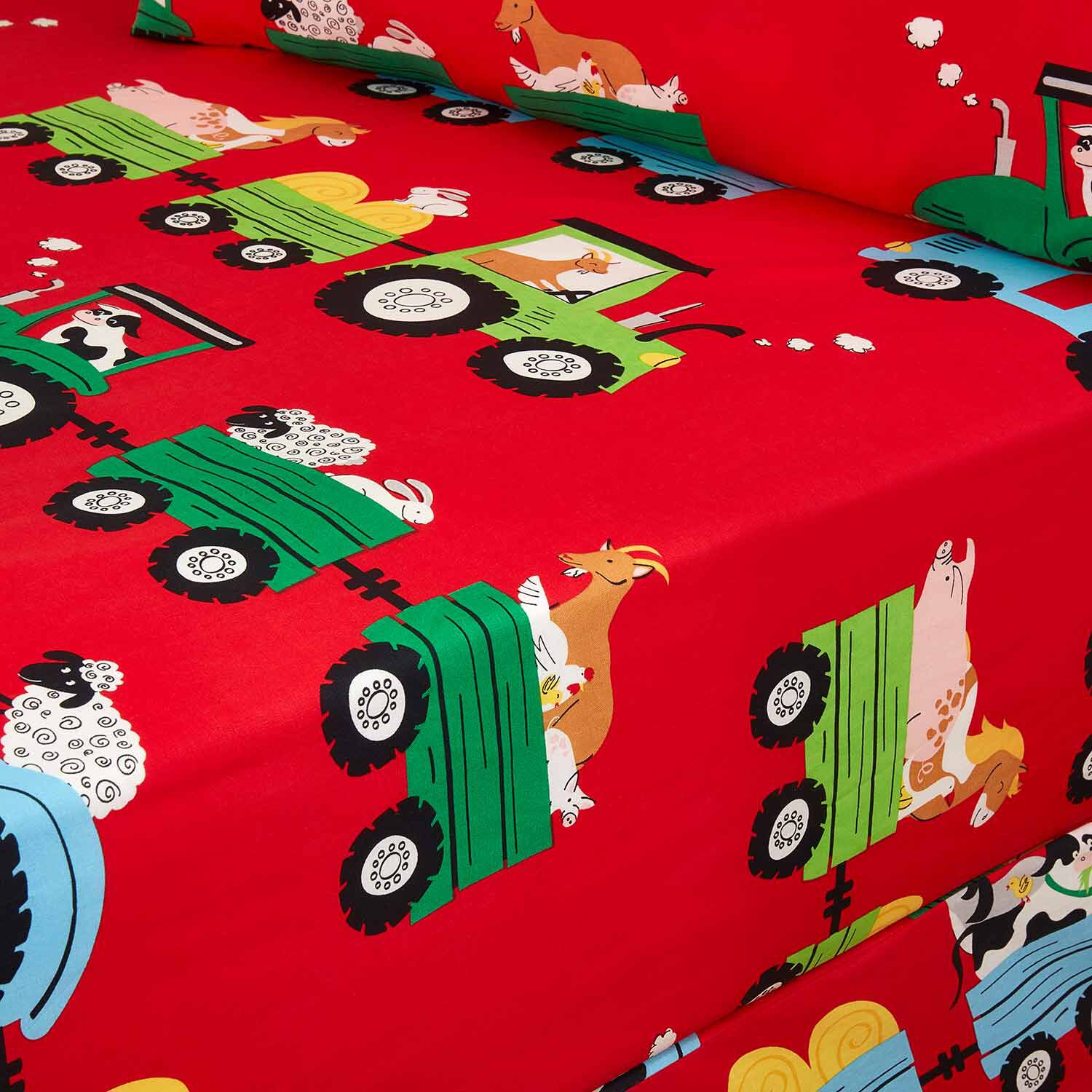 SWEET DREAMS FARM Double Fitted Sheet