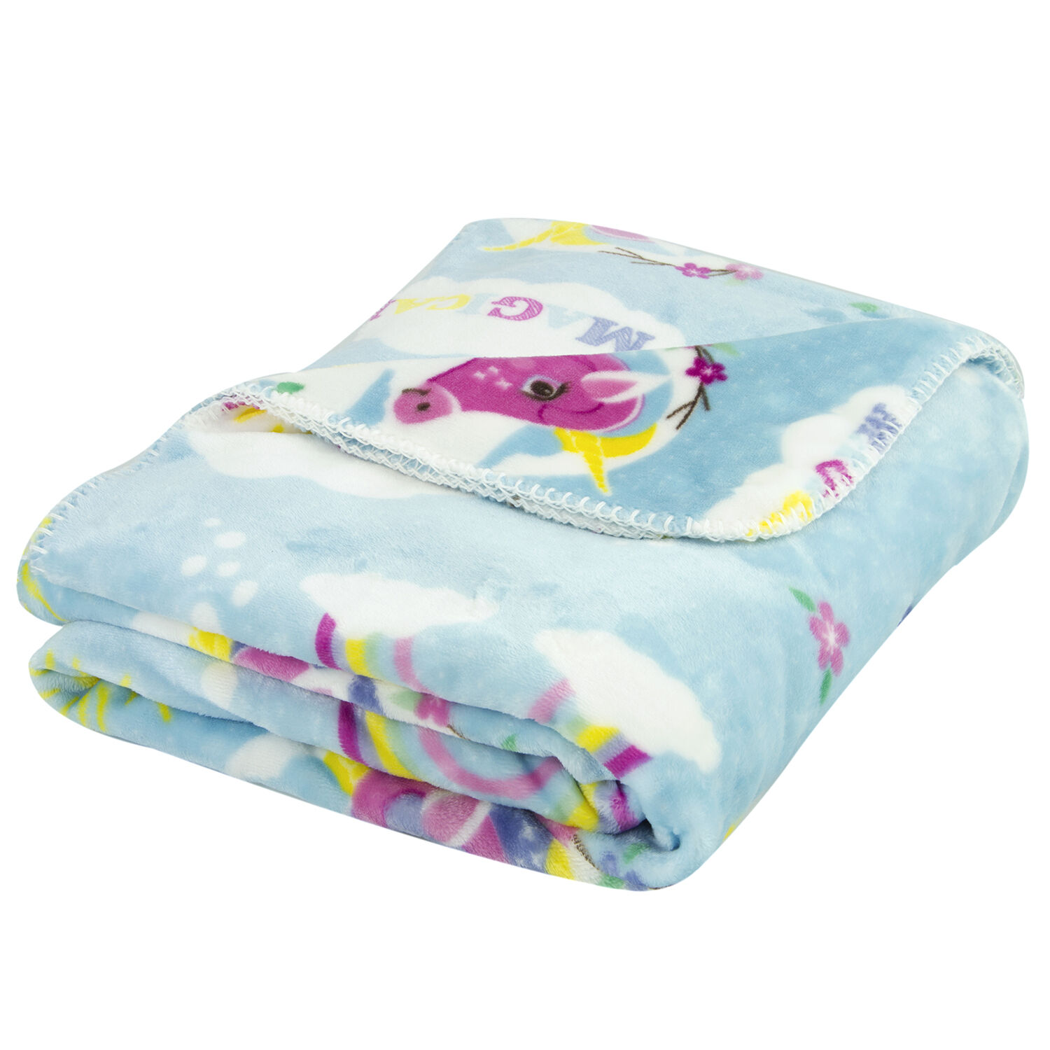 Nicole Day Unicorn Magic Throw 120cm x 150cm