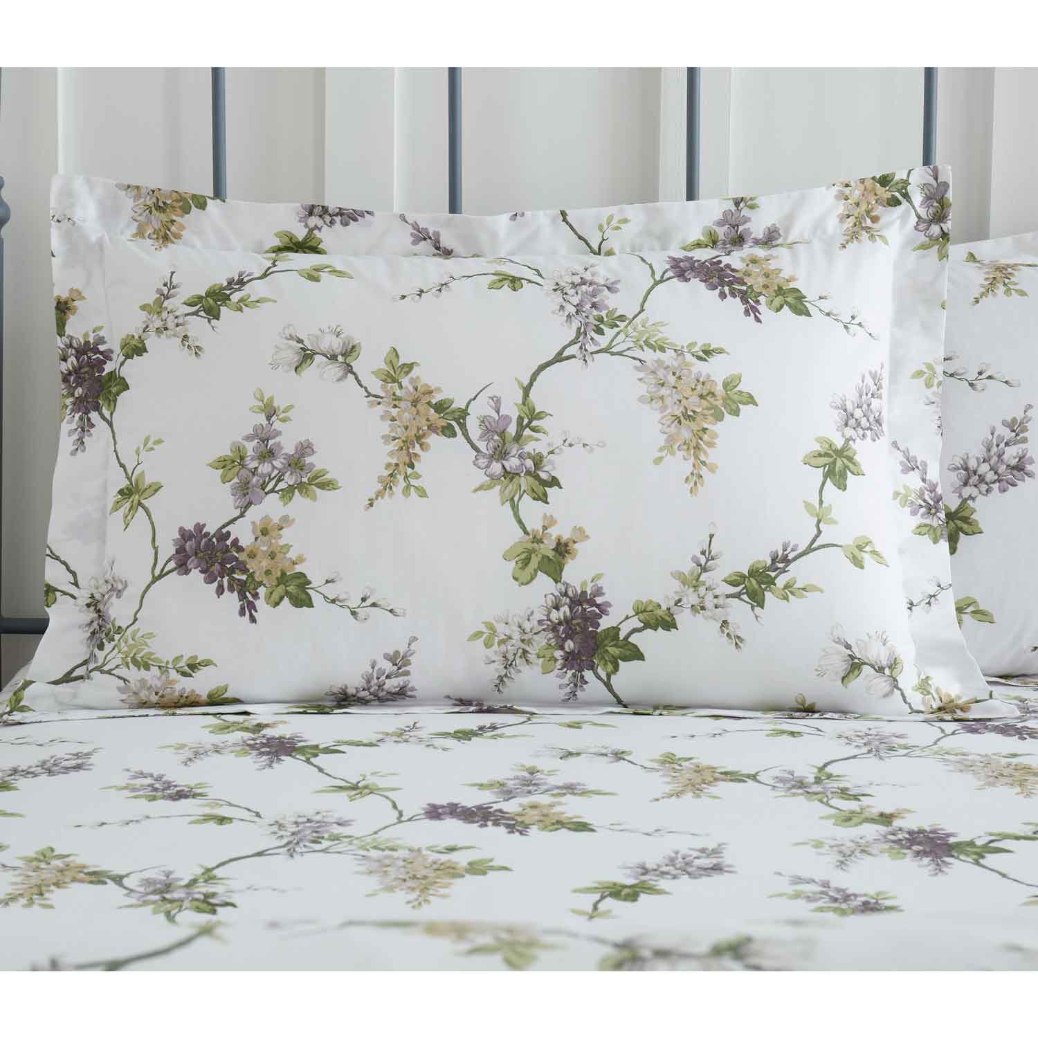 Nicole Day Wisteria Oxford Pillowcase Pair