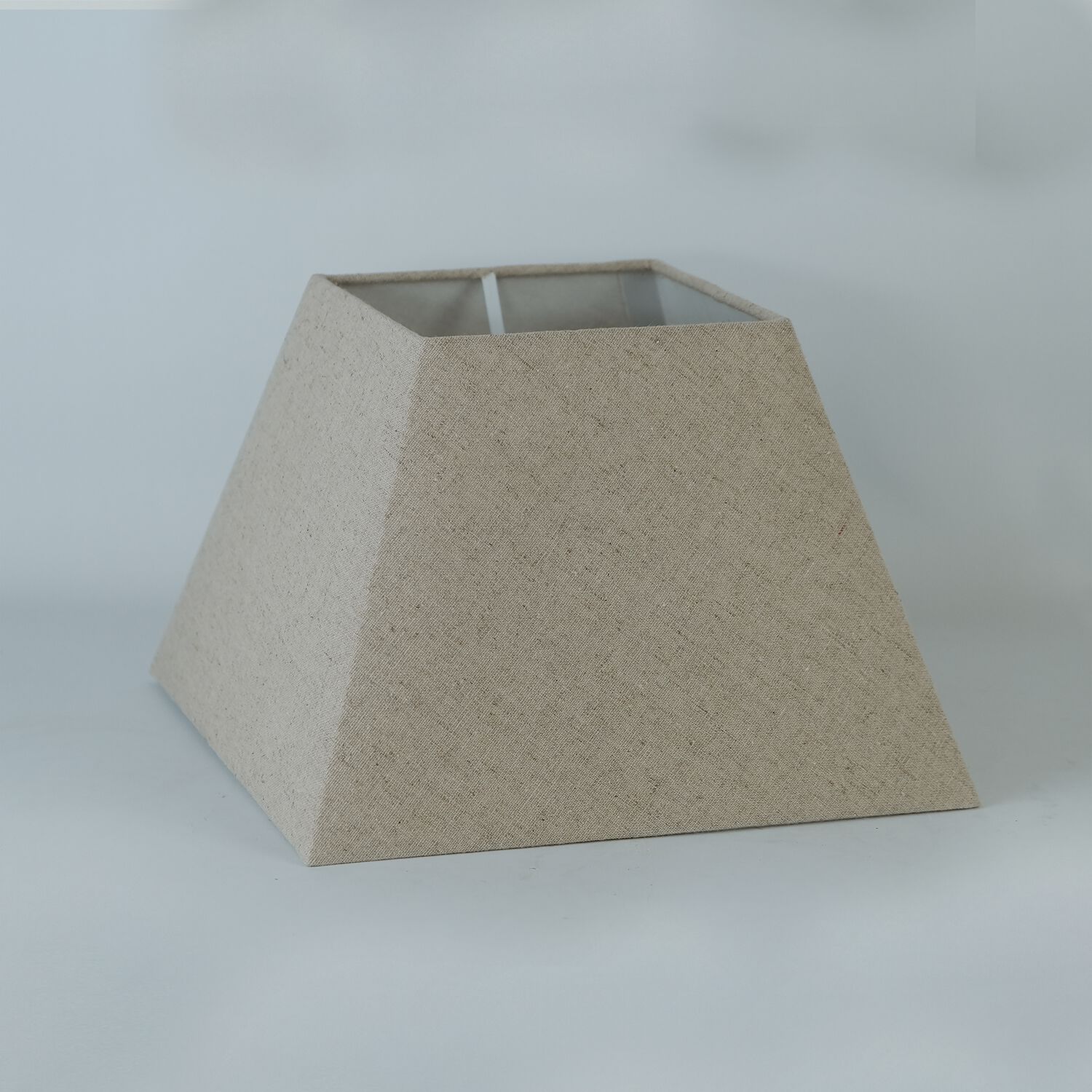 Oatmeal Square Light & Lamp Shade - 10"