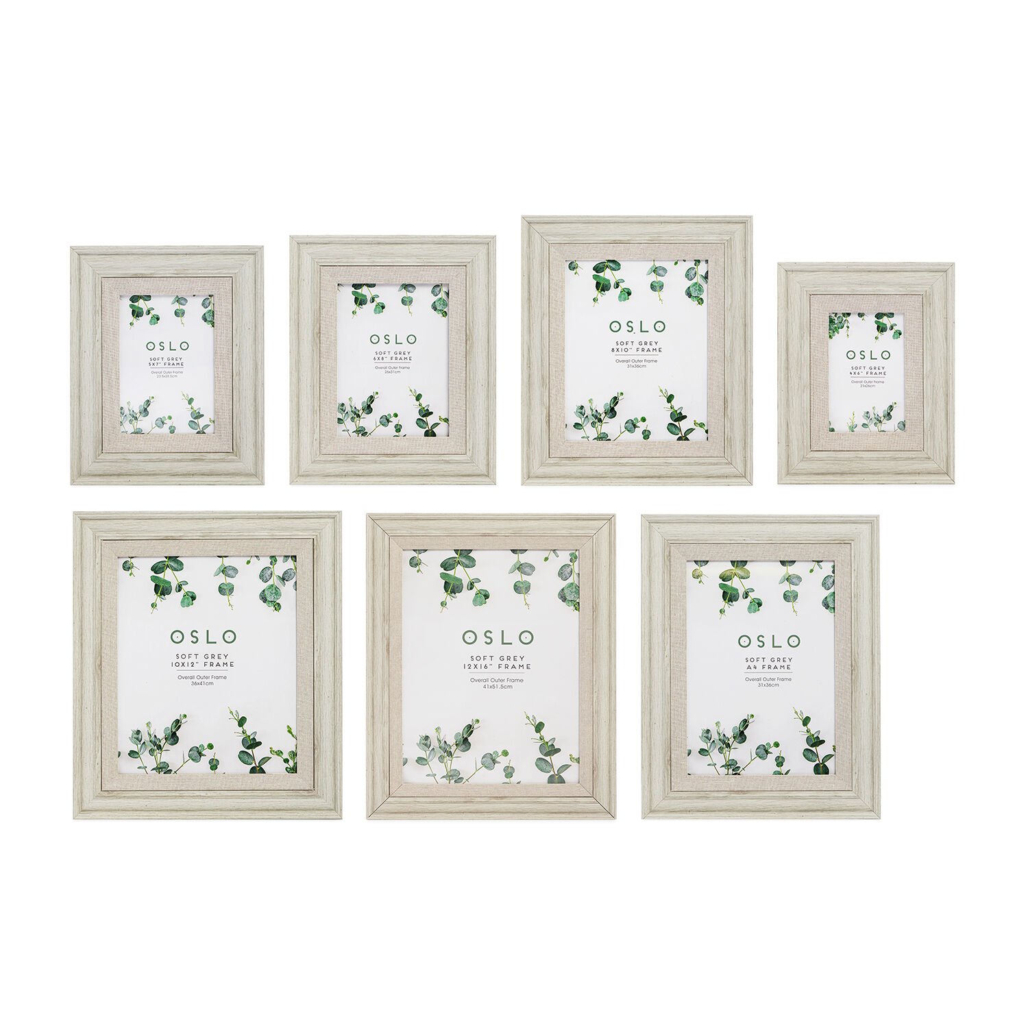 8x10 OSLO SOFT GREY Frame