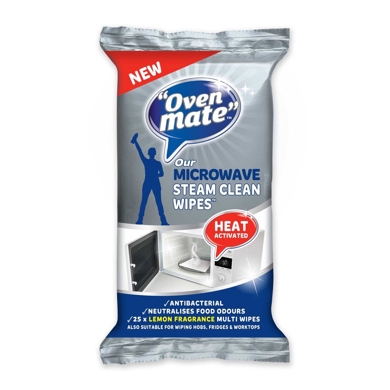 Oven Mate Microwave Steam Clean Wipes