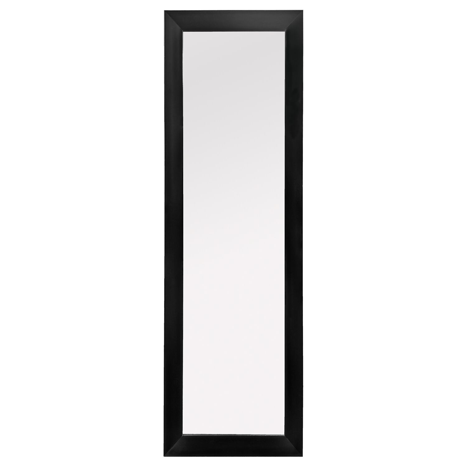 OVER THE DOOR MIRROR BLACK 40x130cm