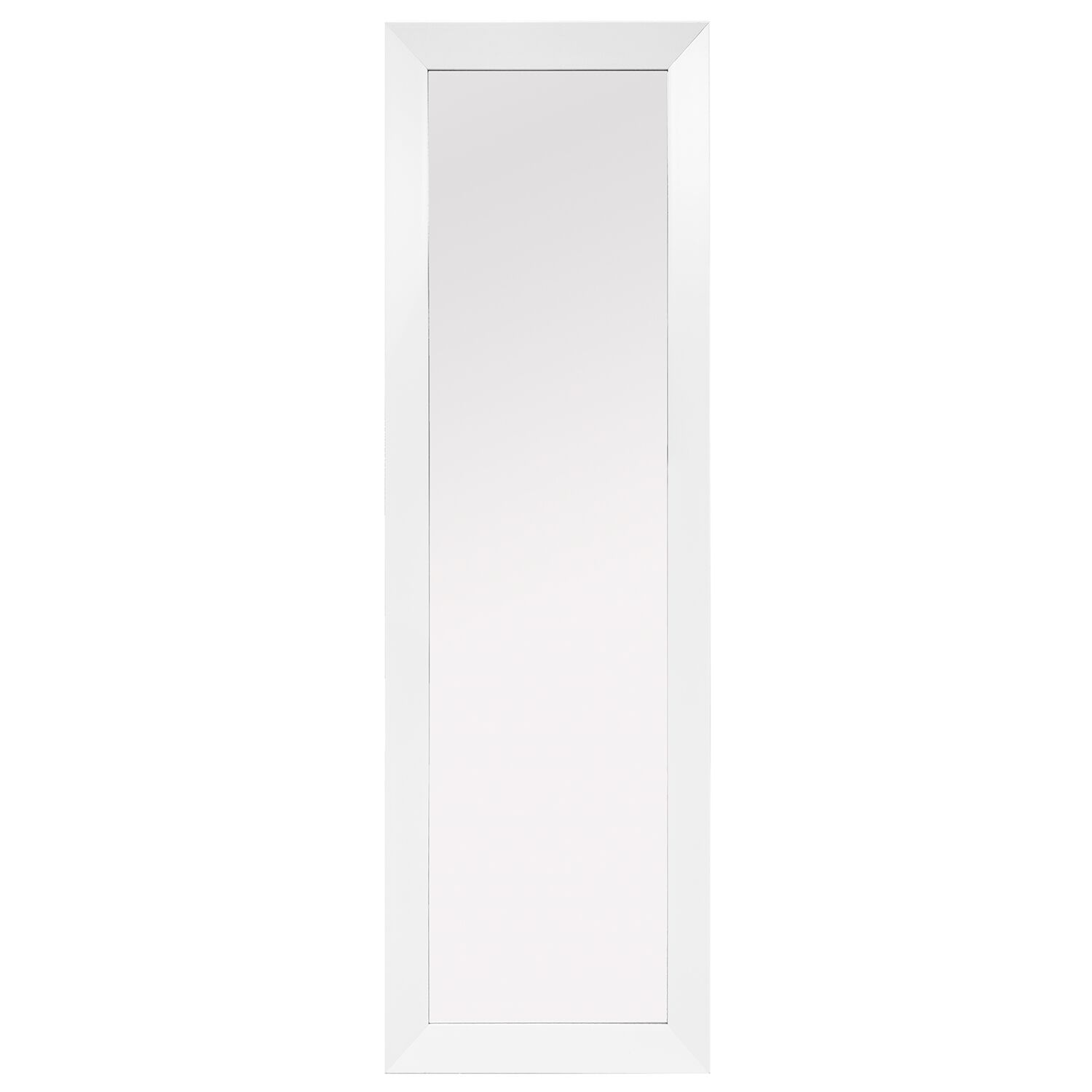 OVER THE DOOR MIRROR WHITE 40X130cm