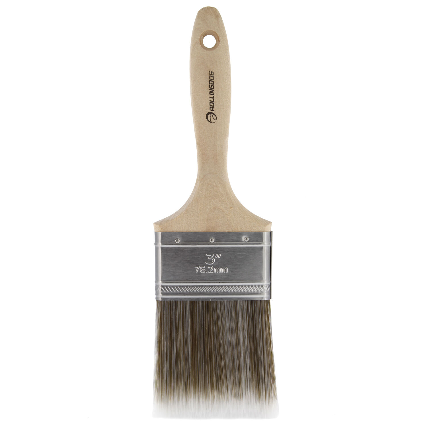 Paint Brush With Wooden Handle 3"