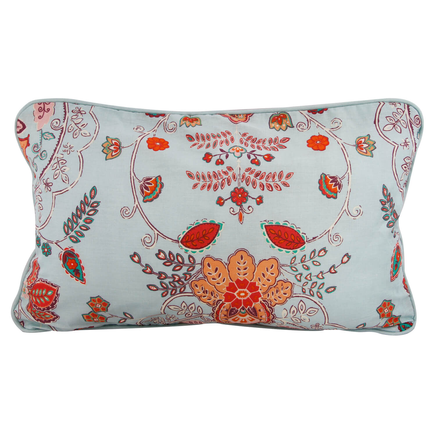 Paisley Duck Egg Cushion 30x50cm
