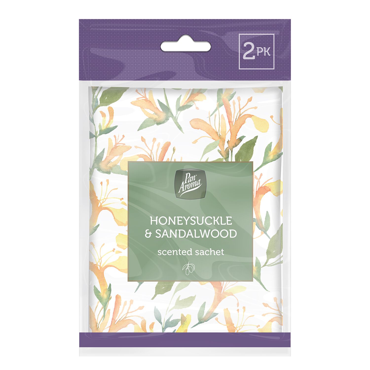 PanAroma Sandalwood & Honeysuckle Fragrance Sachet
