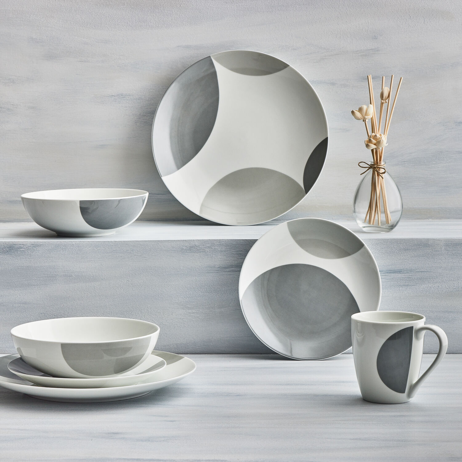 Pebble Dinner Set 16 Piece