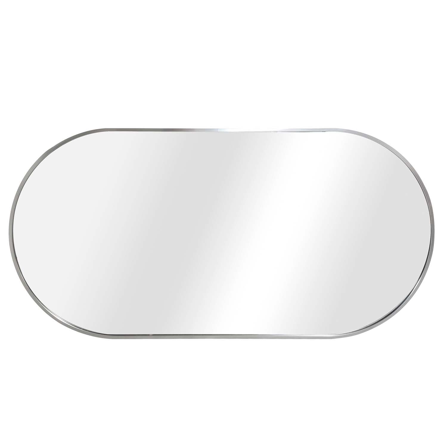 Pillbox Silver Mirror 50cm x 100cm