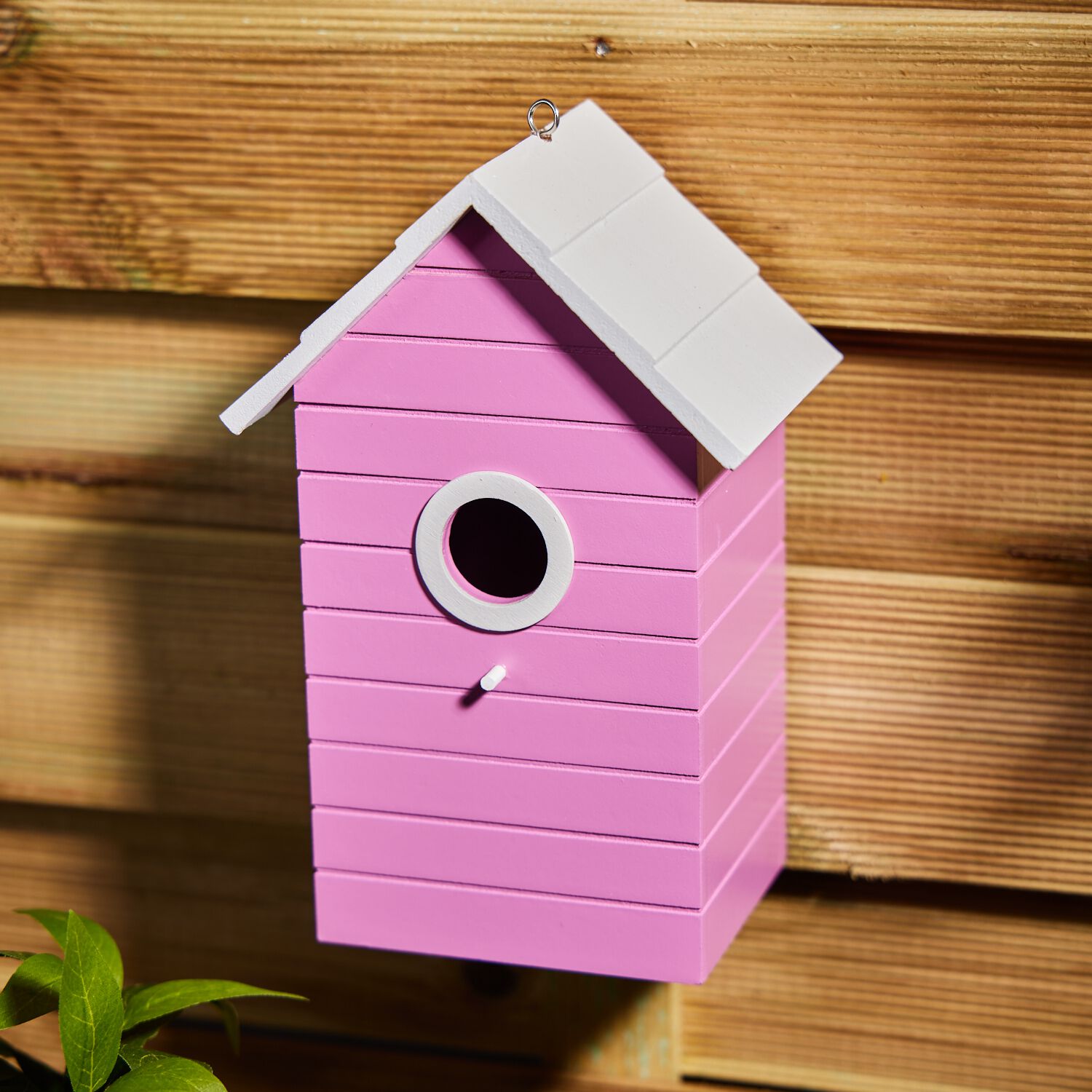 Pink Garden Birdhouse