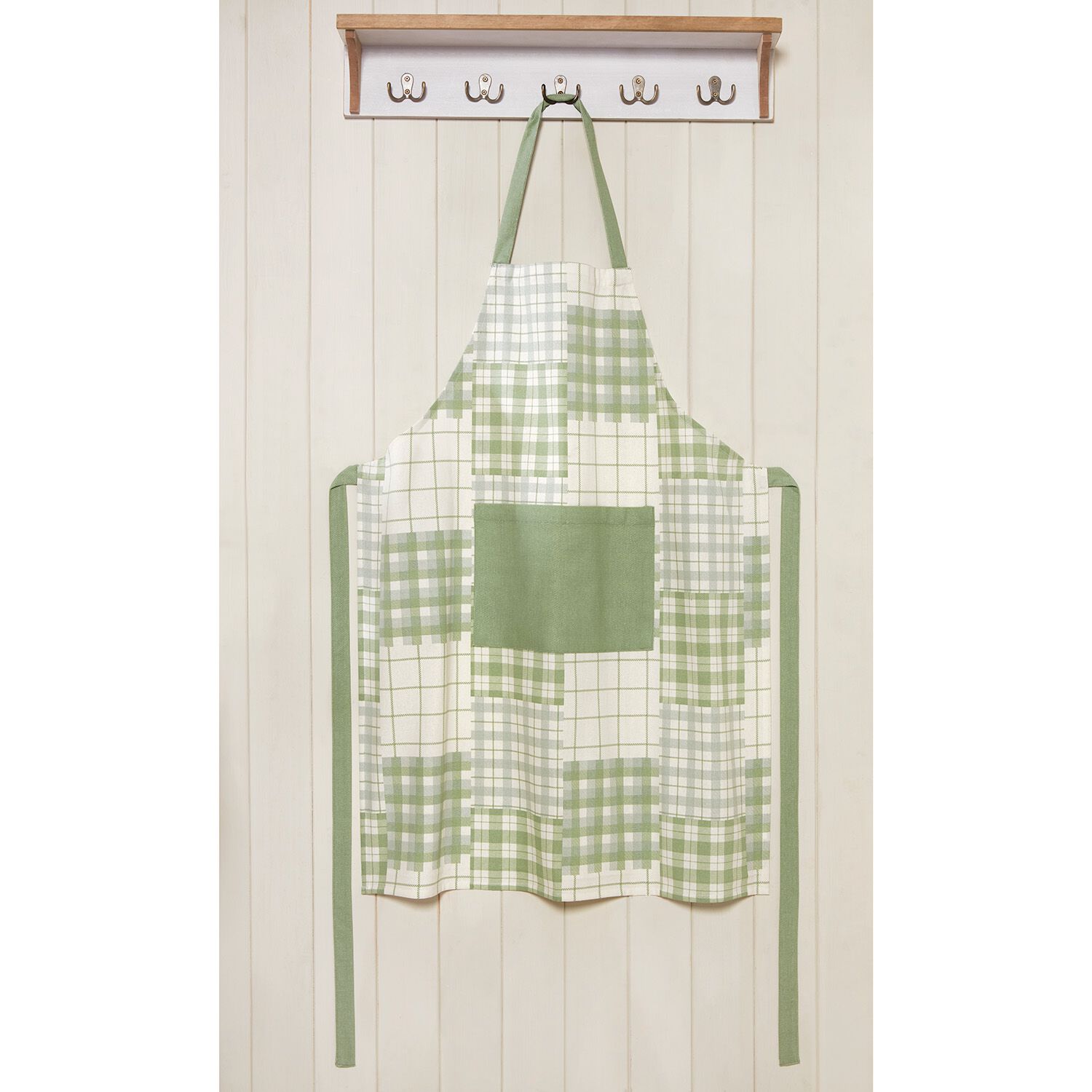 Plaid Mix Apron