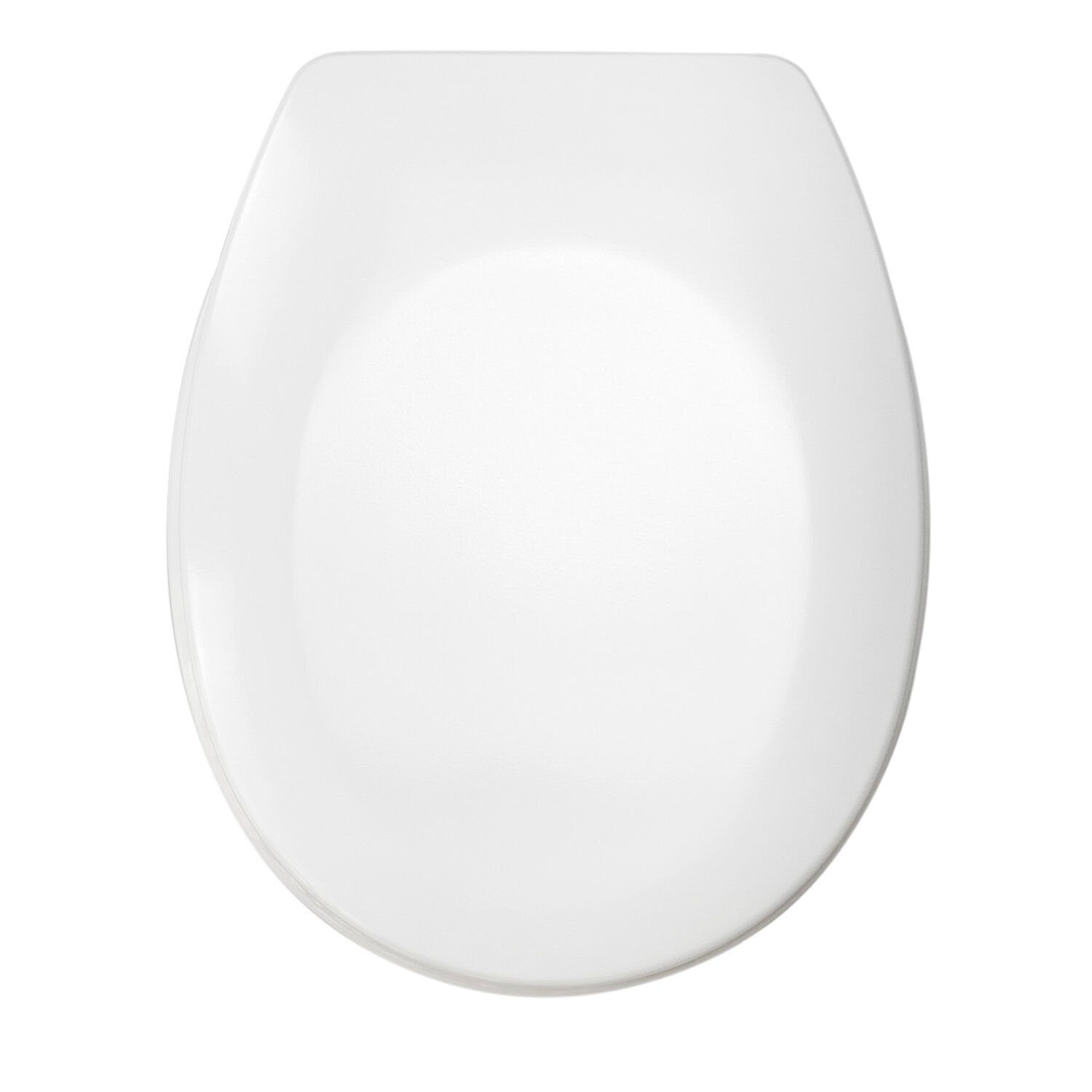 Plain White Slow Close Toilet Seat