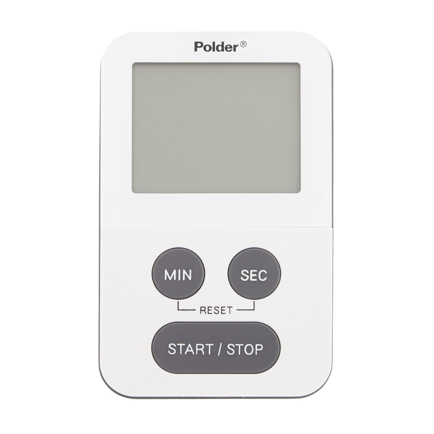 Polder 100 Minute Mini Timer - White