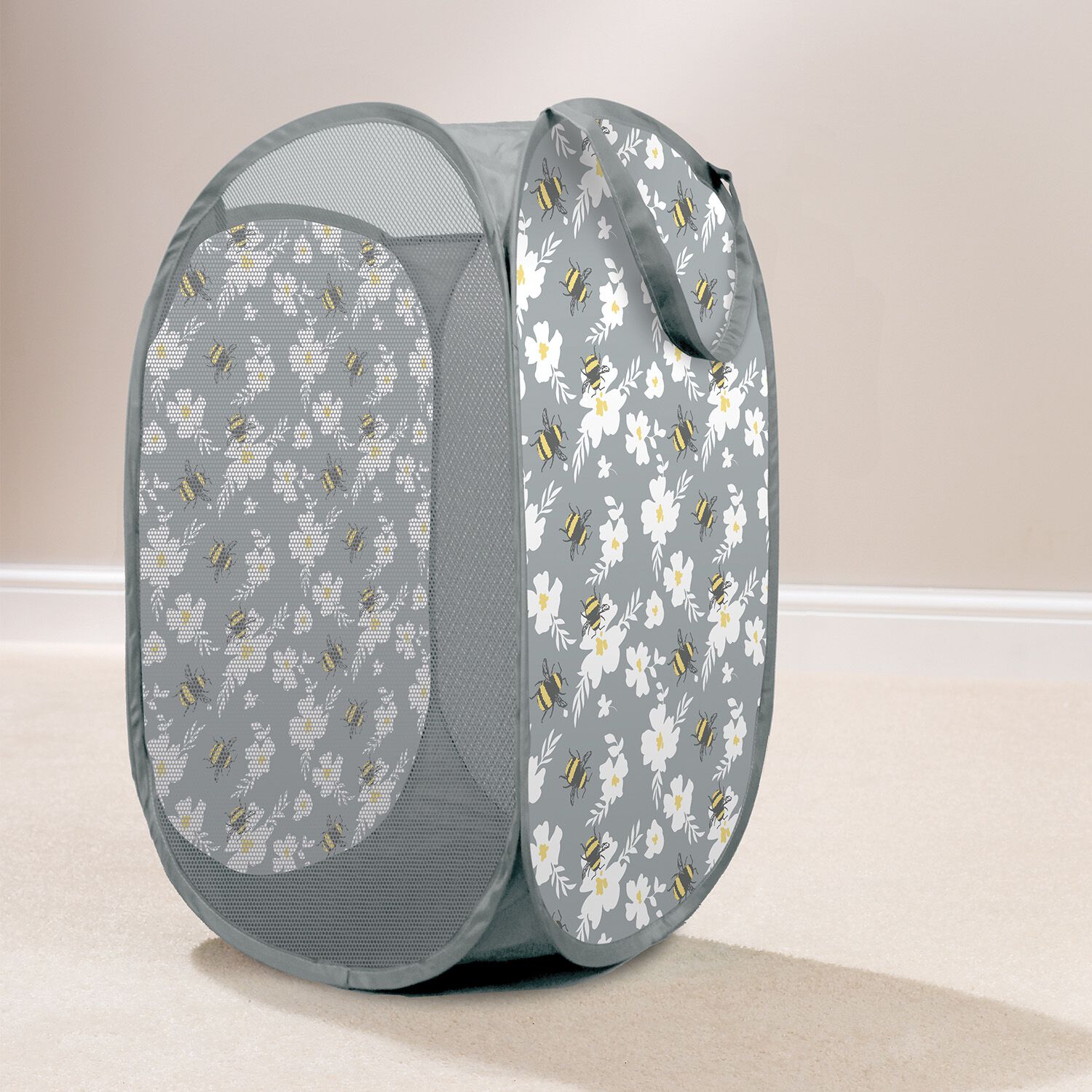 Pop Up Laundry Hamper - Bees & Daisys