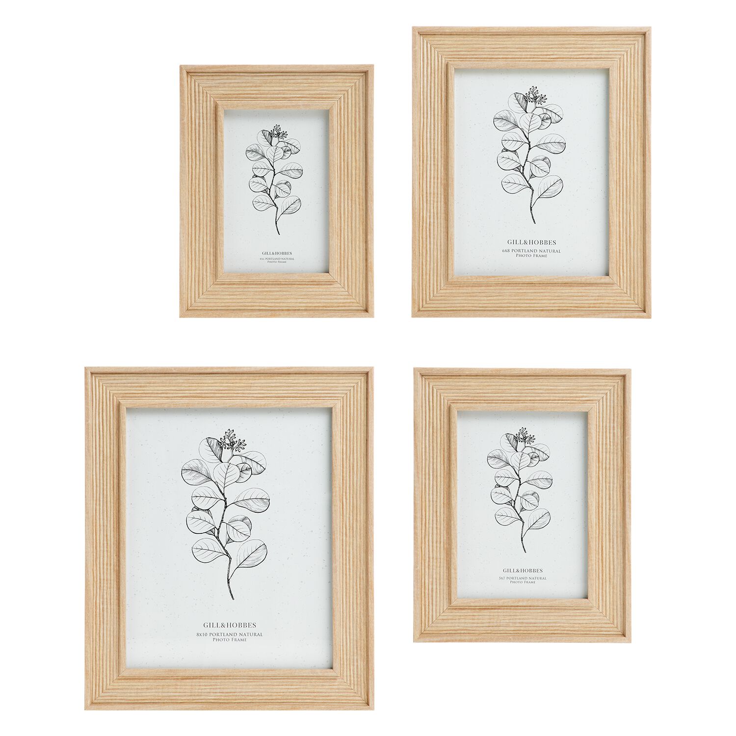 8x10 PORTLAND NATURAL Photo Frame