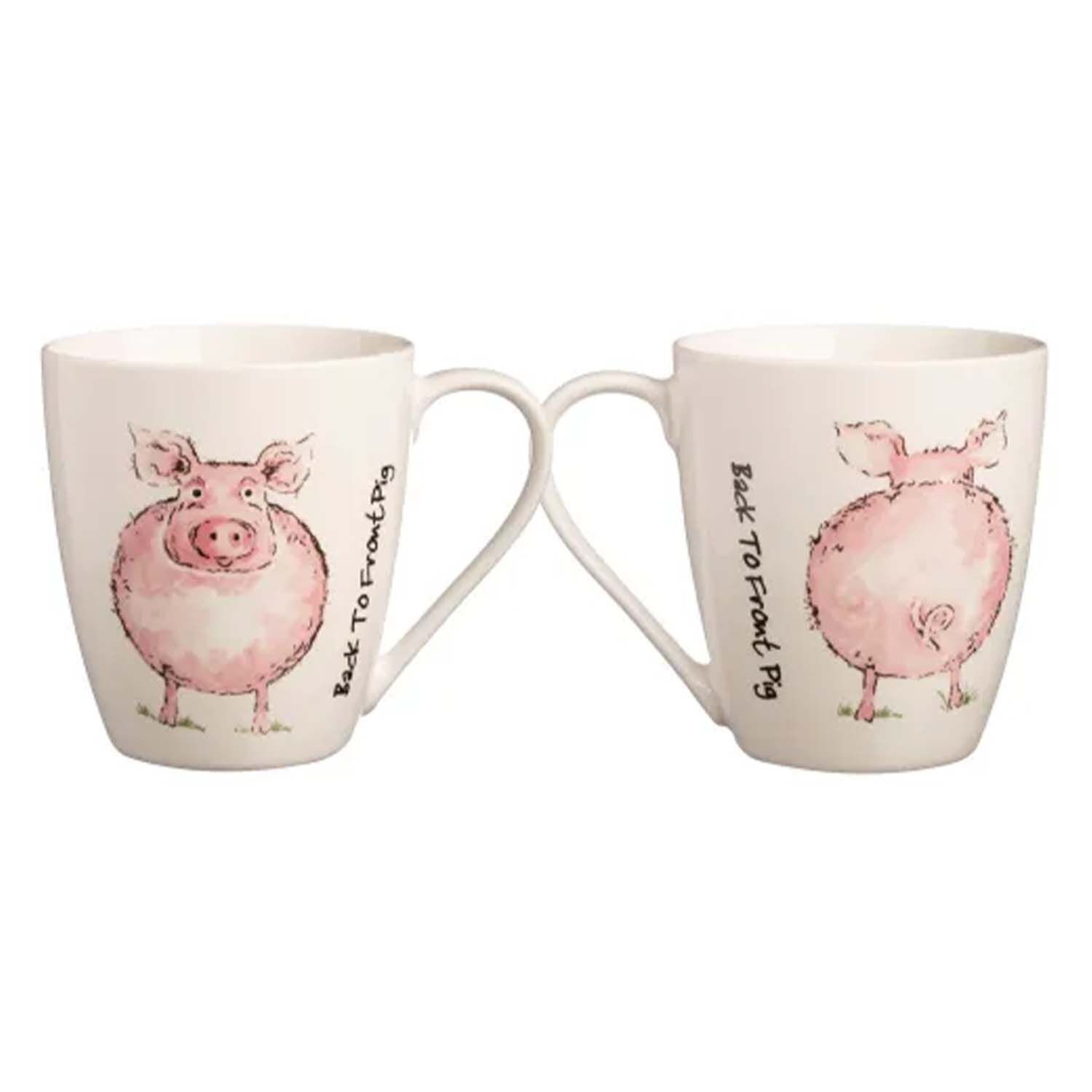 Price & Kensington Back To Front Pig Mug