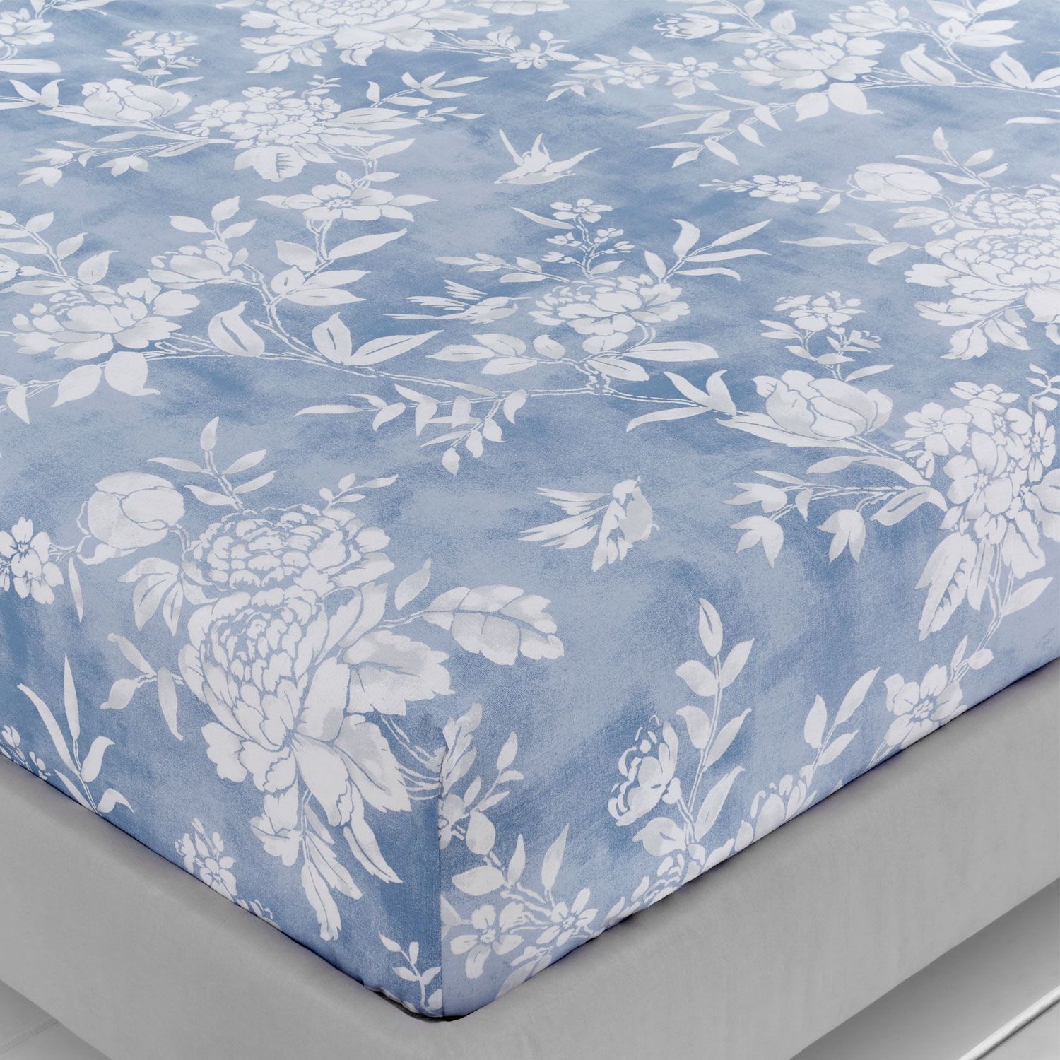 PRISCILLA CHAMBRAY Single Fitted Sheet